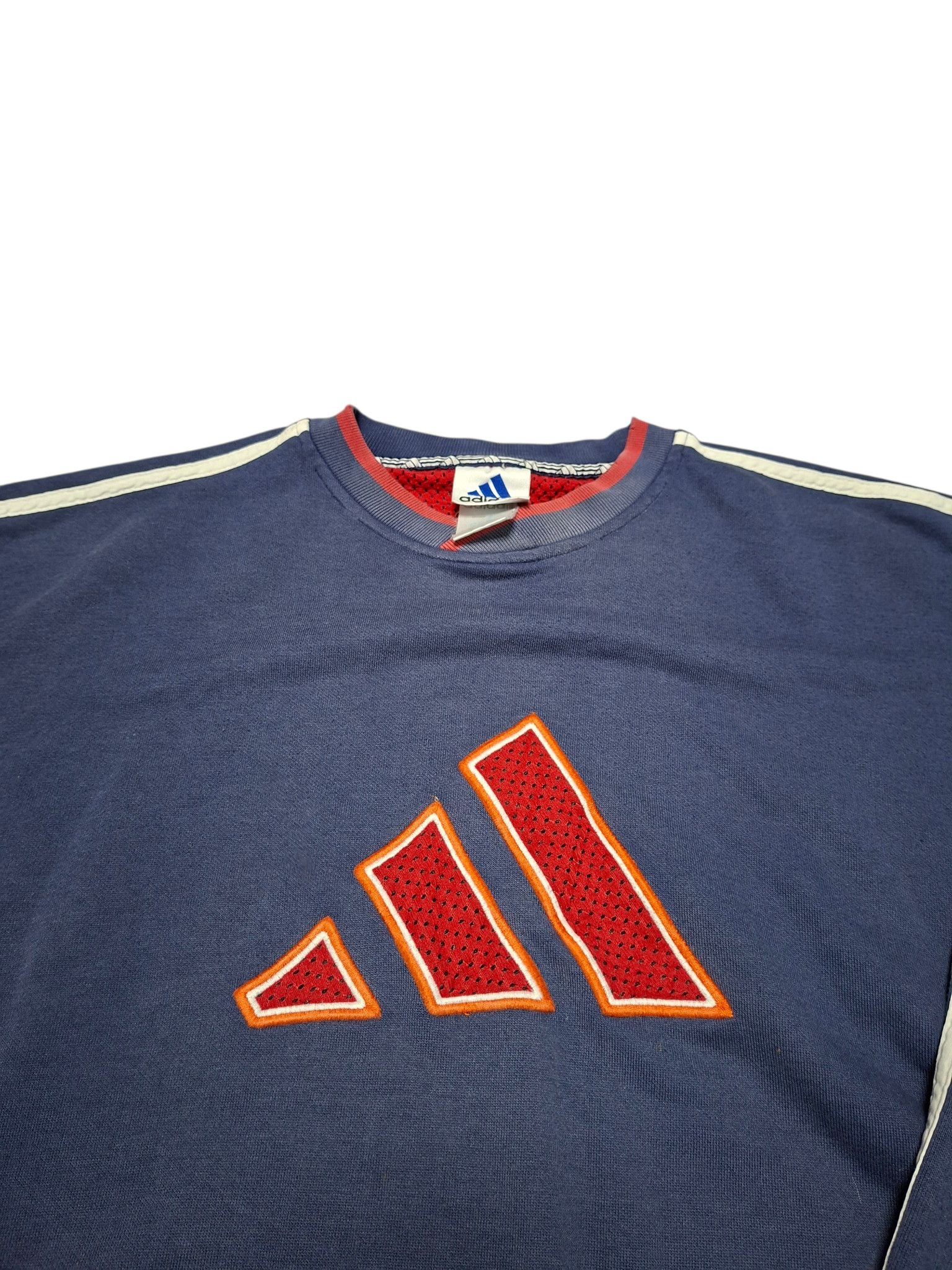 Adidas ADIDAS VINTAGE 90S BIG LOGO EMBROIDERED SWEATSHIRT Size US L / EU 52-54 / 3 - 2 Thumbnail