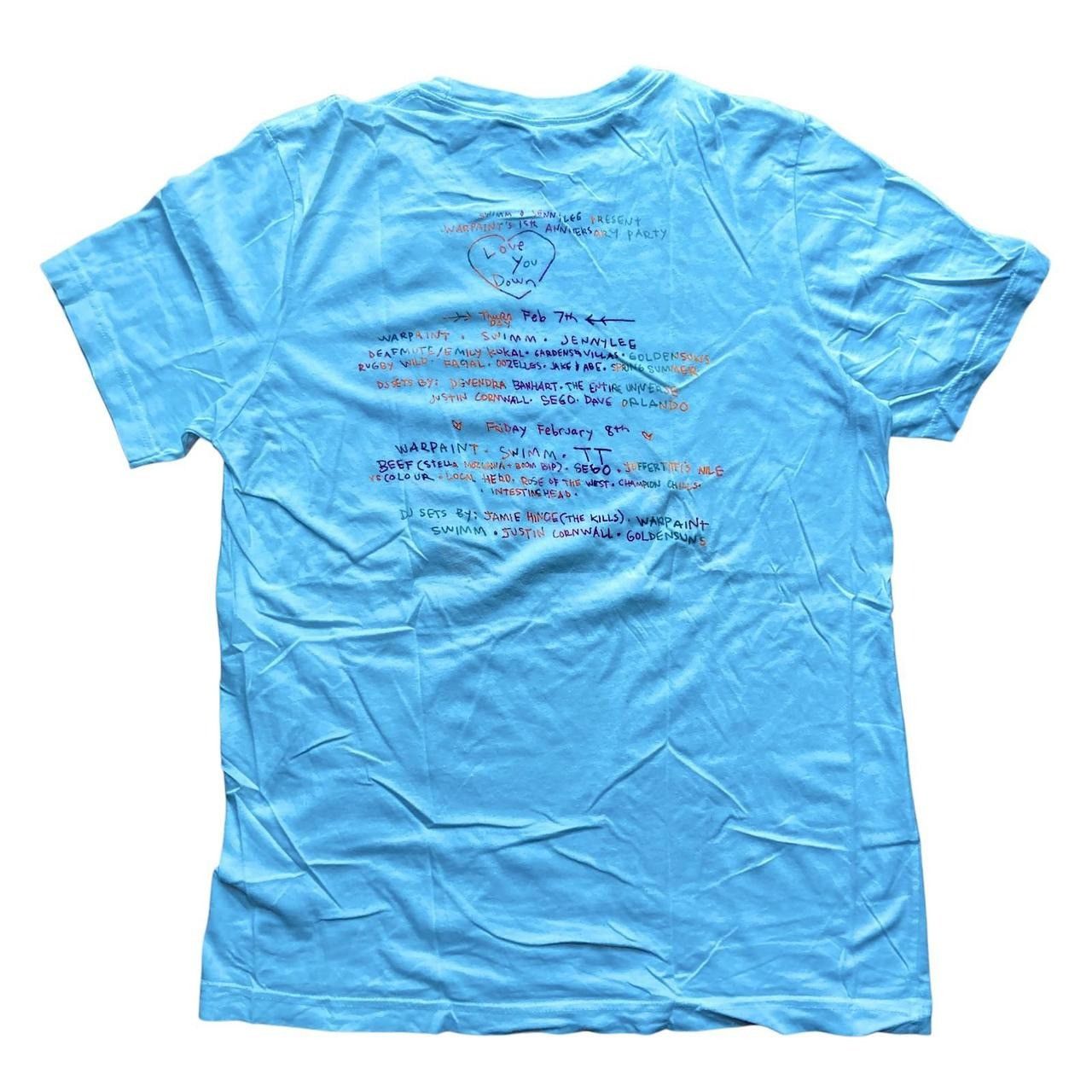 Other Warpaint 15th Anniversary Fest, Merch T-Shirt Size US L / EU 52-54 / 3 - 2 Thumbnail