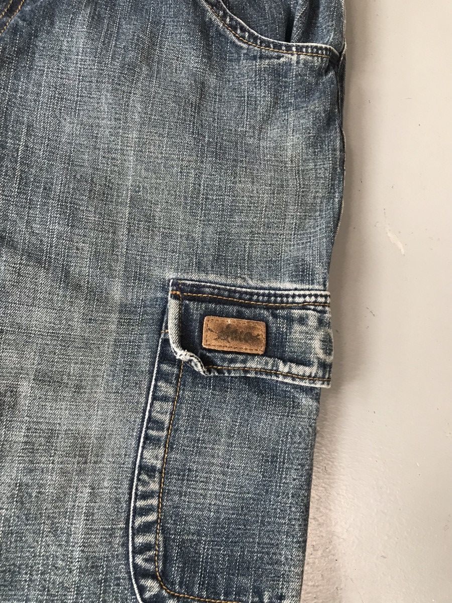 JNCO × Southpole × Vintage Crazy vintage Jnco snake 🐍 embroidered denim jort Size US 28 / EU 44 - 6 Thumbnail