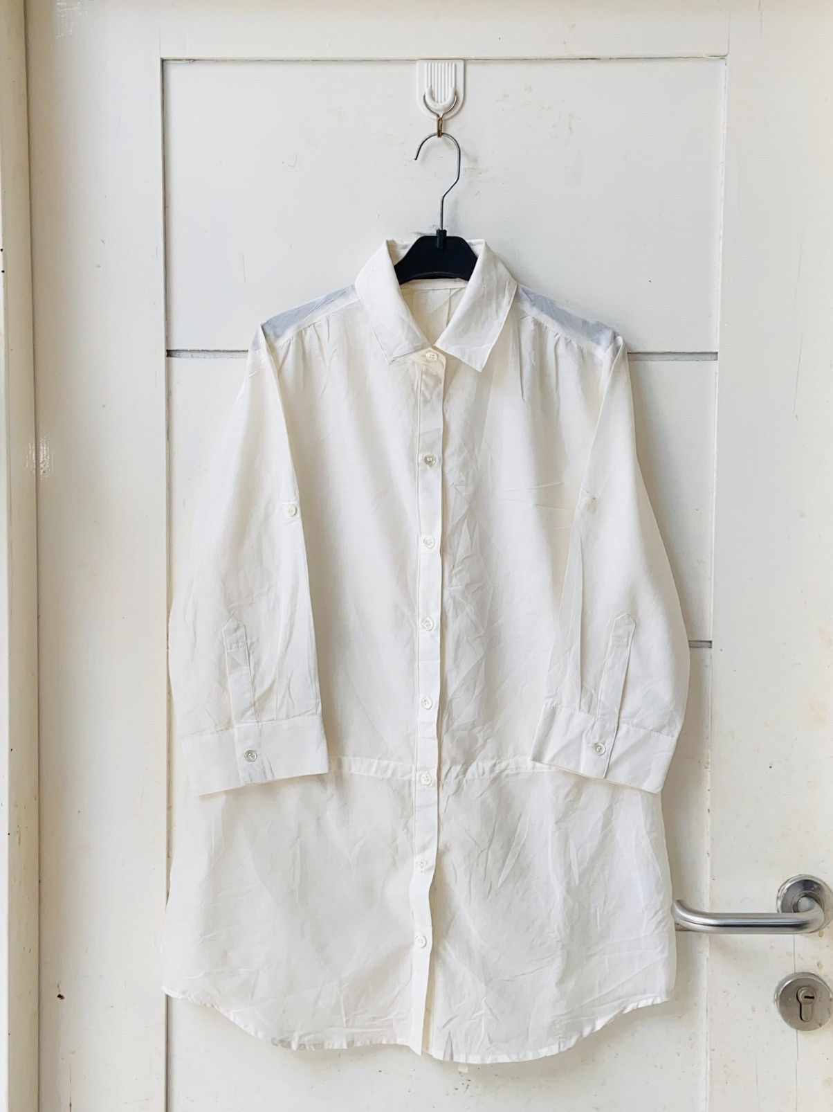 image of Ined Yohji Yamamoto White Shirt, Men's (Size 48L)