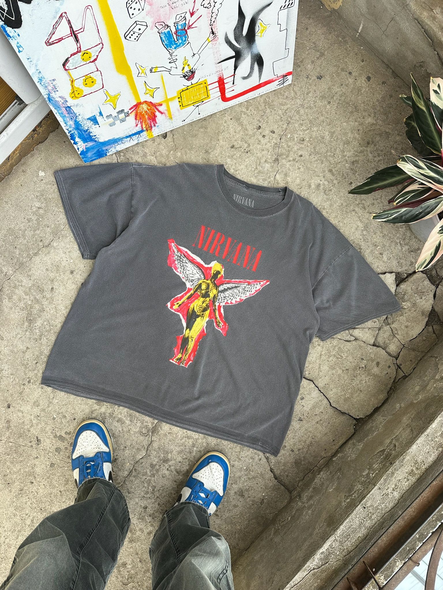 Nirvana Nirvana t-shirt vintage in utero Size US L / EU 52-54 / 3 - 1 Thumbnail
