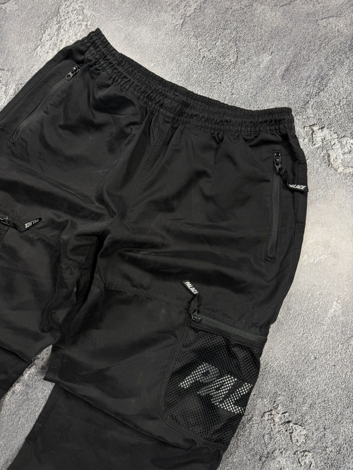Palace Palace Mesh Pocket Shell Pants Black Size US 38 / EU 54 - 2 Thumbnail