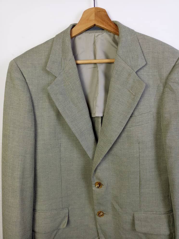 Burberry × Designer × Vintage Vintage Burberry Men Blazer Size 38S - 4 Thumbnail