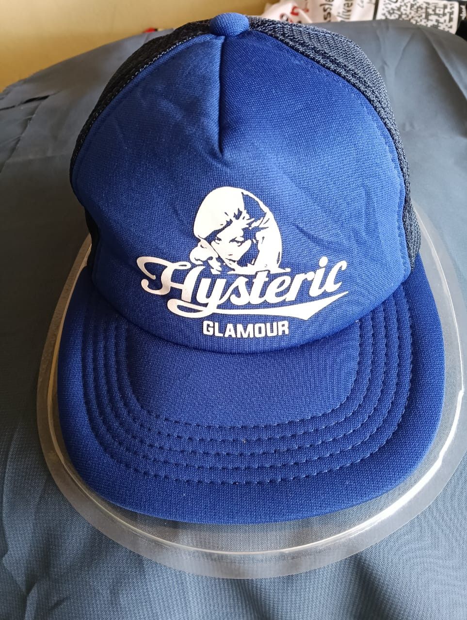 Hysteric Glamour Hysteric Glamour Girl Logo Mesh Trucker Hat Blue. Size ONE SIZE - 3 Thumbnail