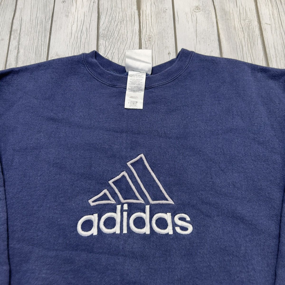 Adidas × Vintage Vintage Adidas sweatshirt Size US L / EU 52-54 / 3 - 3 Thumbnail