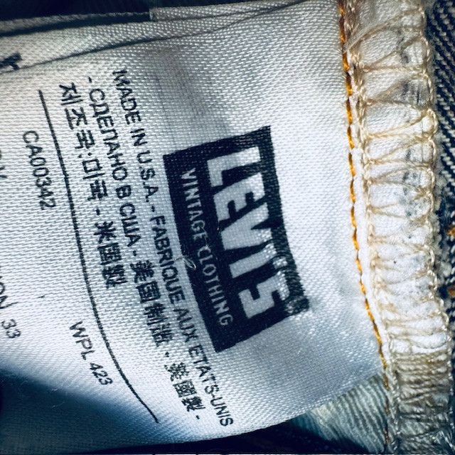 Levi's Vintage Clothing Vintage Levi's 1954 501Z Jeans Made in the USA Size US 30 / EU 46 - 5 Thumbnail