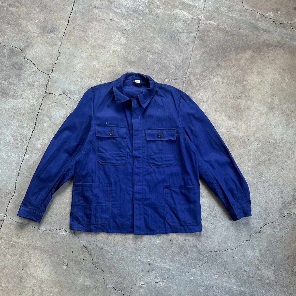 Le Laboureur Vintage Sanfor utility chore work French jacket Size US M / EU 48-50 / 2 - 2 Thumbnail