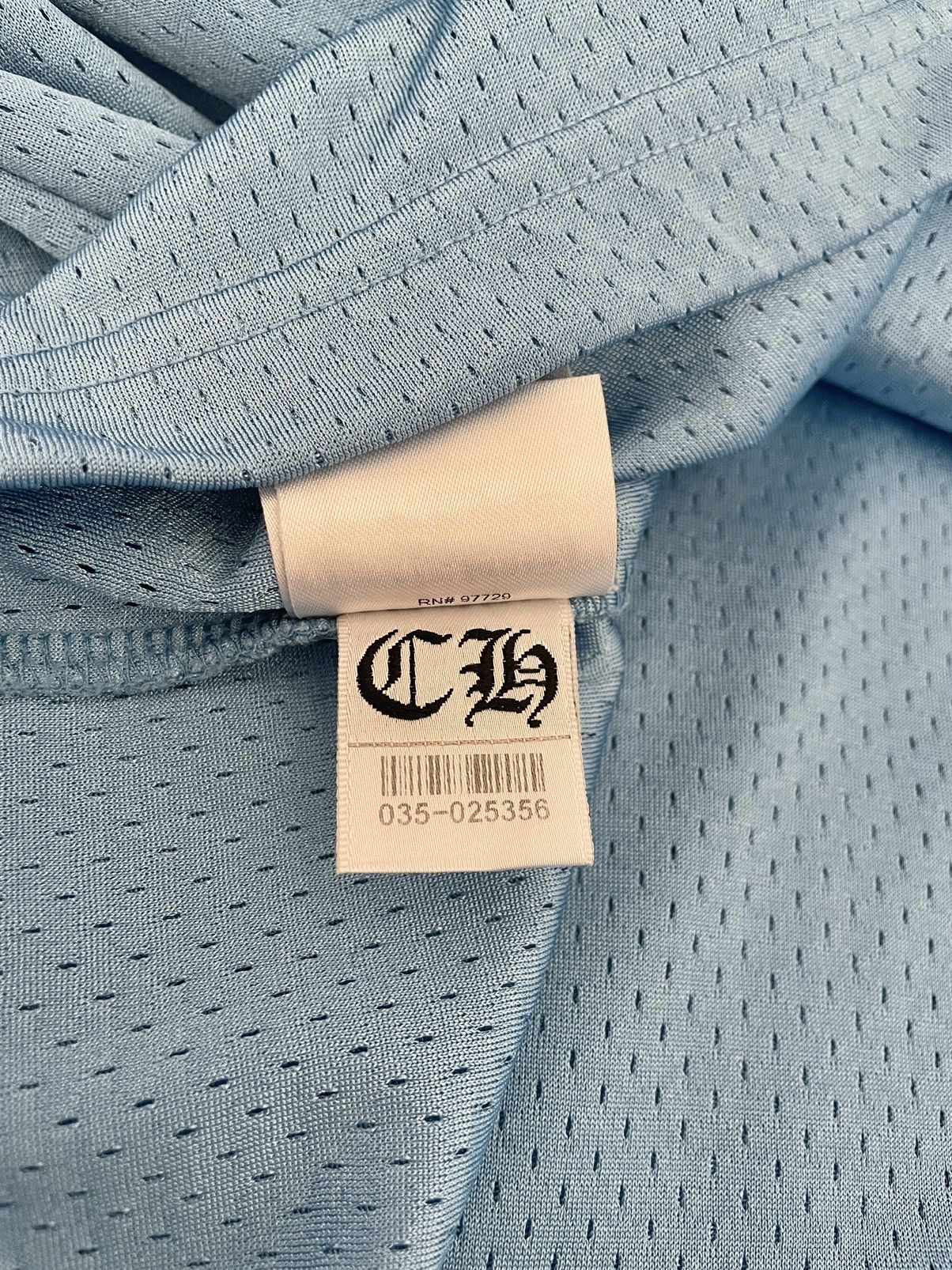 Chrome Hearts Chrome Hearts Blue Mesh L/S Jersey Size US L / EU 52-54 / 3 - 9 Thumbnail