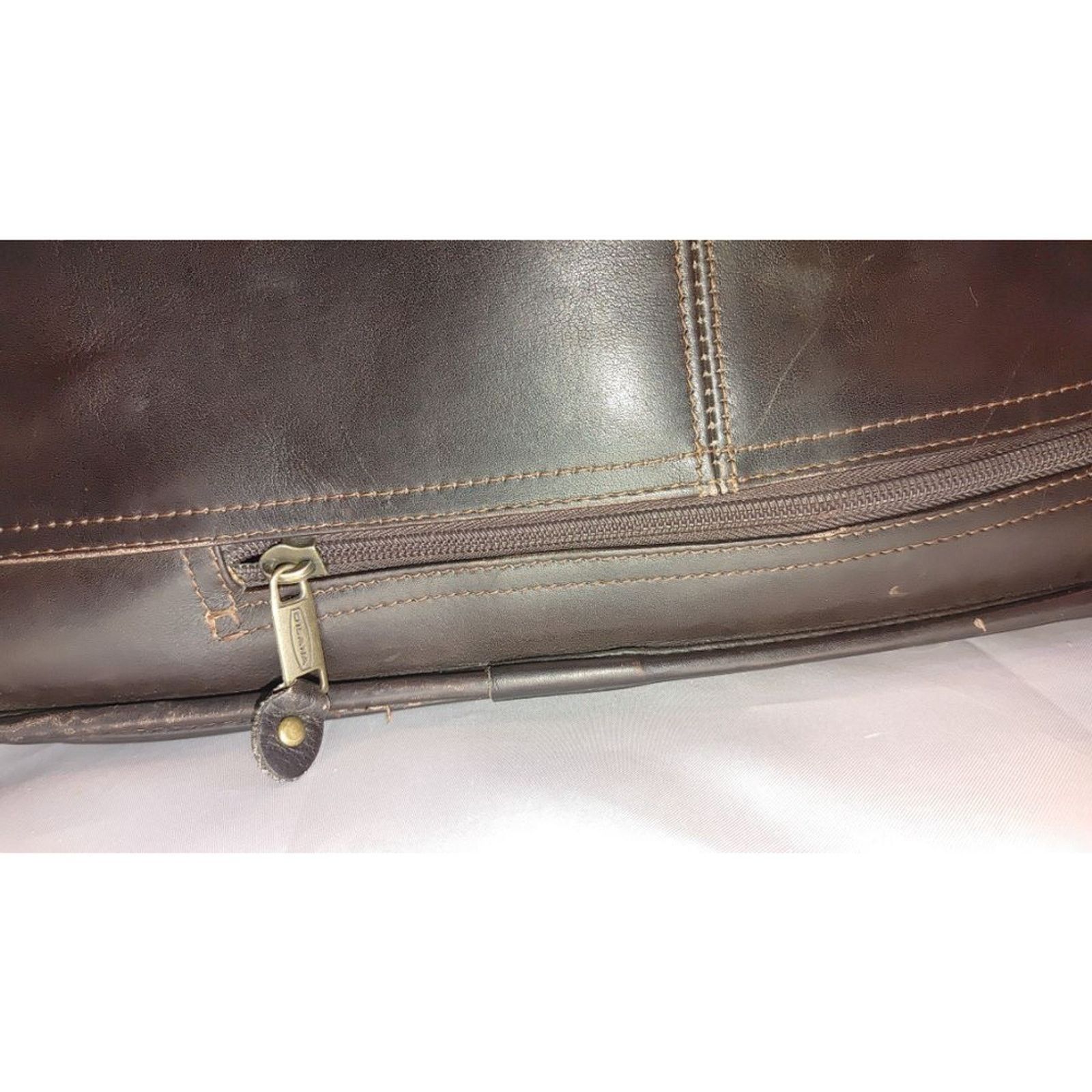 Santa Rosa Santa Fe Airline Int.'l DILANA Flapover Leather Satchel Size ONE SIZE - 8 Thumbnail
