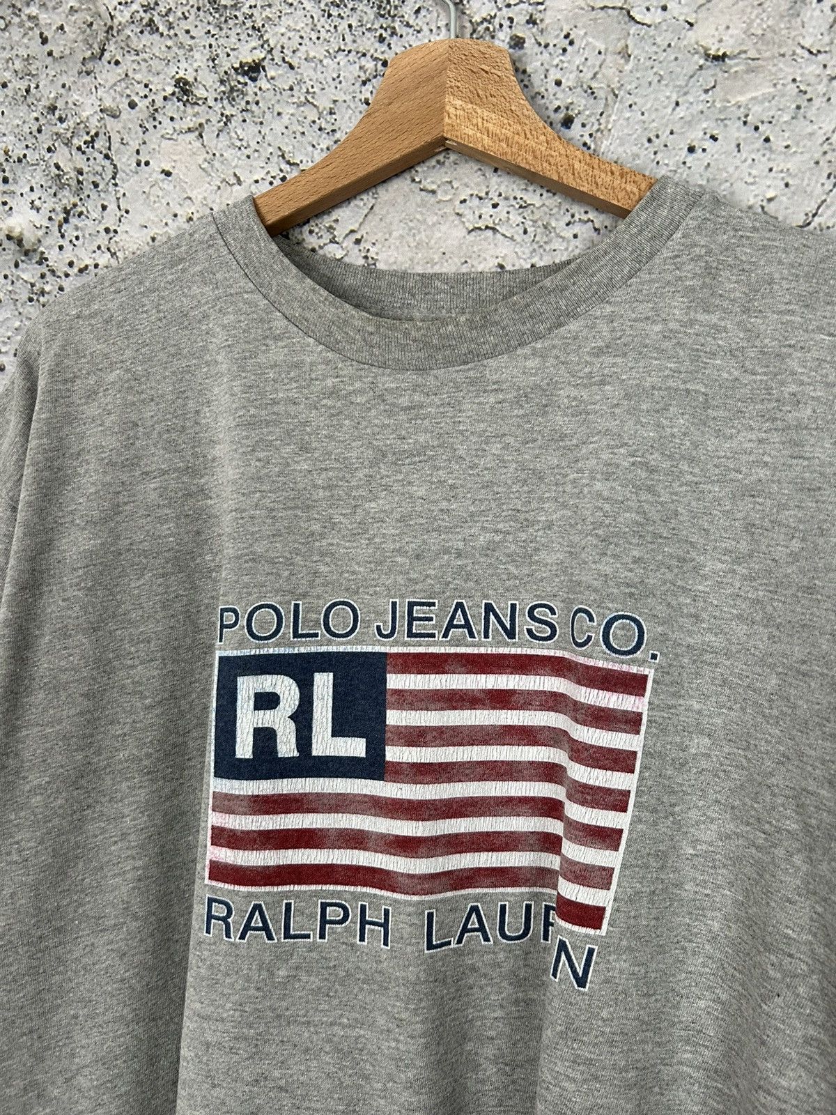 Polo Ralph Lauren Vintage Polo Jeans Co Ralph Lauren USA Graphic Tee 90s Size US XL / EU 56 / 4 - 3 Thumbnail