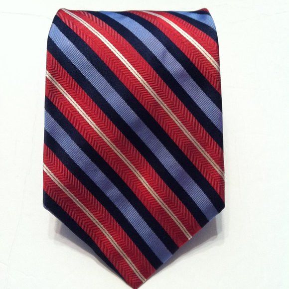 Daniel Cremieux DANIEL CREMIEUX MEN'S NEW MULTICOLOR 100%SILK TIE WIDTH: 4" Size ONE SIZE - 2 Thumbnail