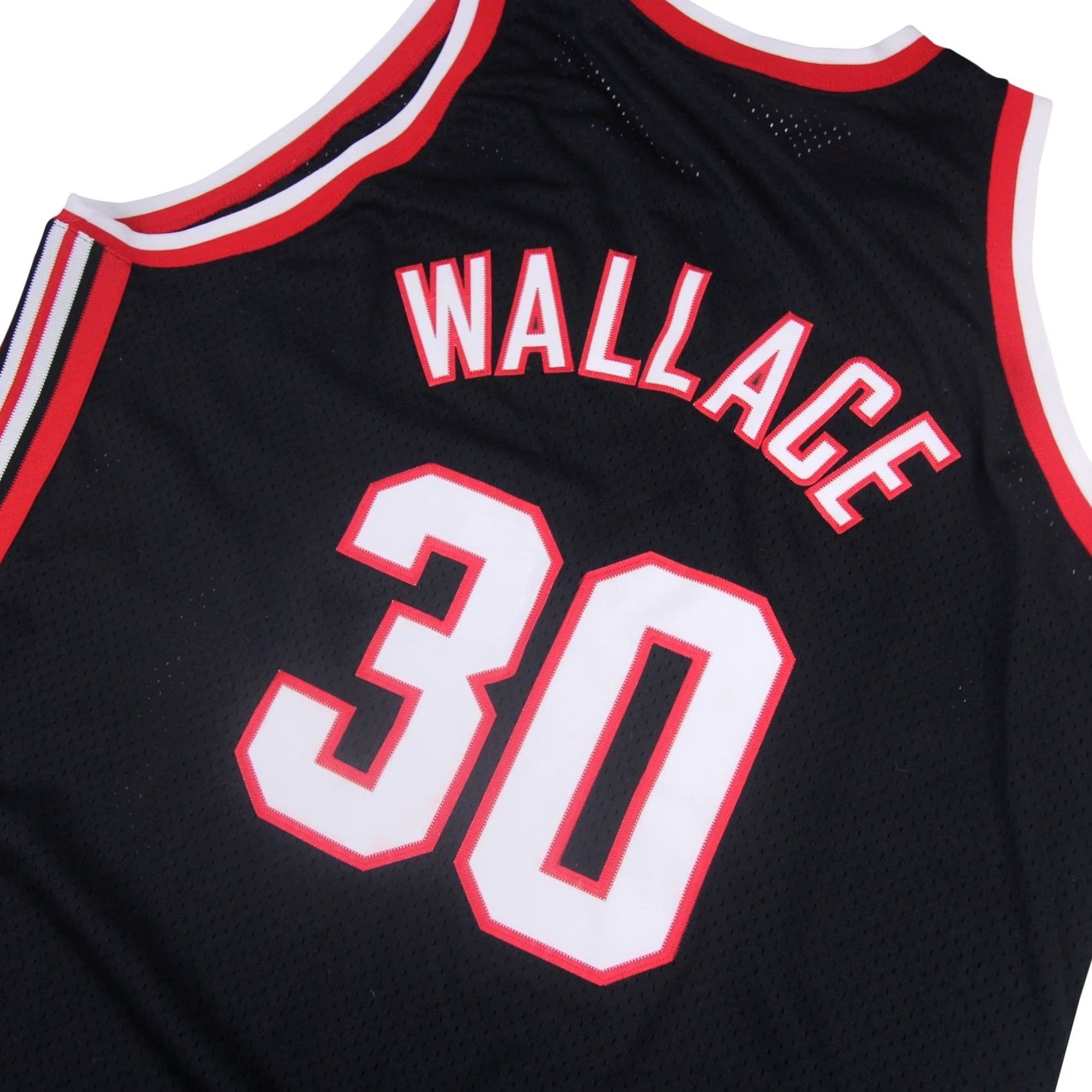 Nike VINTAGE Nike Portland Trail Blazers Rasheed Wallace #30 Rewind Jersey T-Shirt XXL Black Mens Size US XXL / EU 58 / 5 - 8 Thumbnail