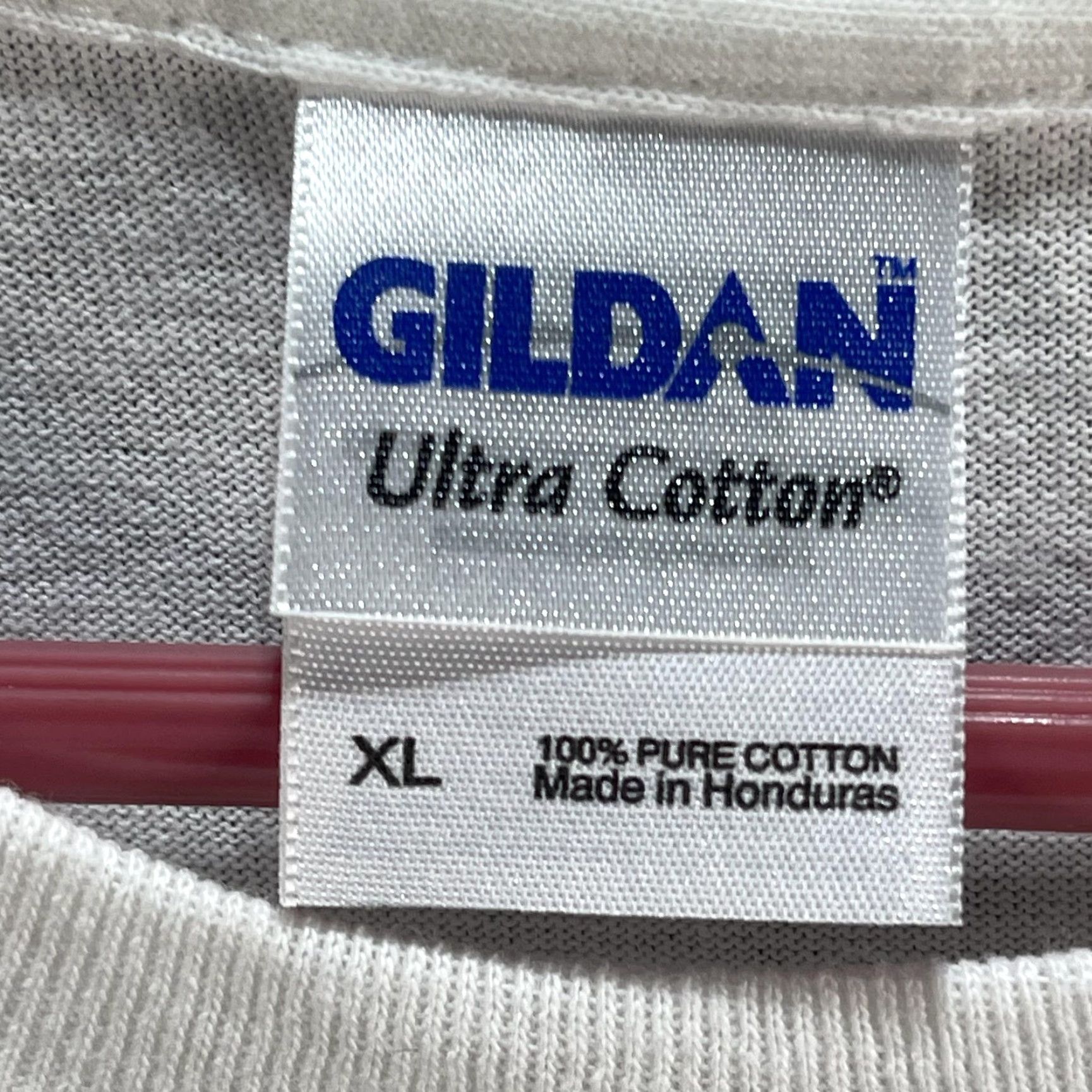 Gildan Gildan Shirt Mens XL White Bad Ass Race Fan Funny Racing Graphic Cotton Tee Size US XL / EU 56 / 4 - 4 Thumbnail