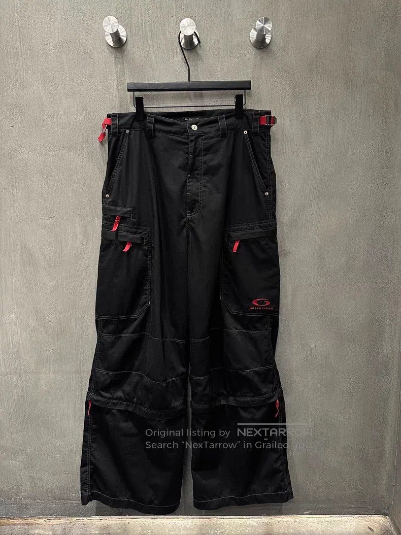 Balenciaga Balenciaga size L Two-in-One Pocket Work Pants Size US 27 - 1 Thumbnail