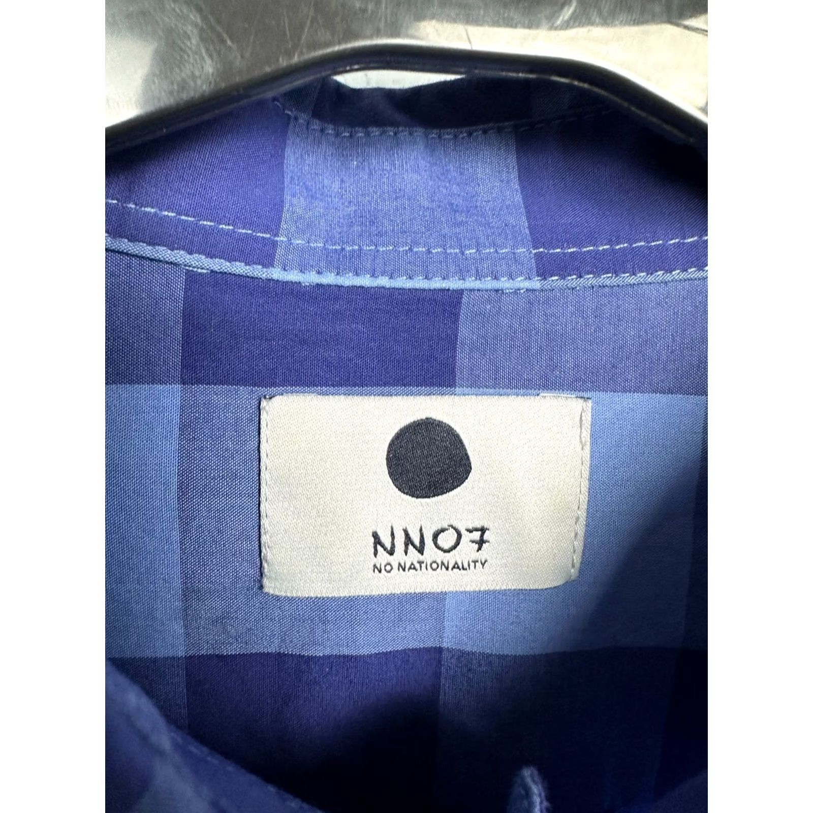 NN07 Nn07 No Nationality Mens Long Sleeve Plaid Shirt L Size US L / EU 52-54 / 3 - 3 Thumbnail