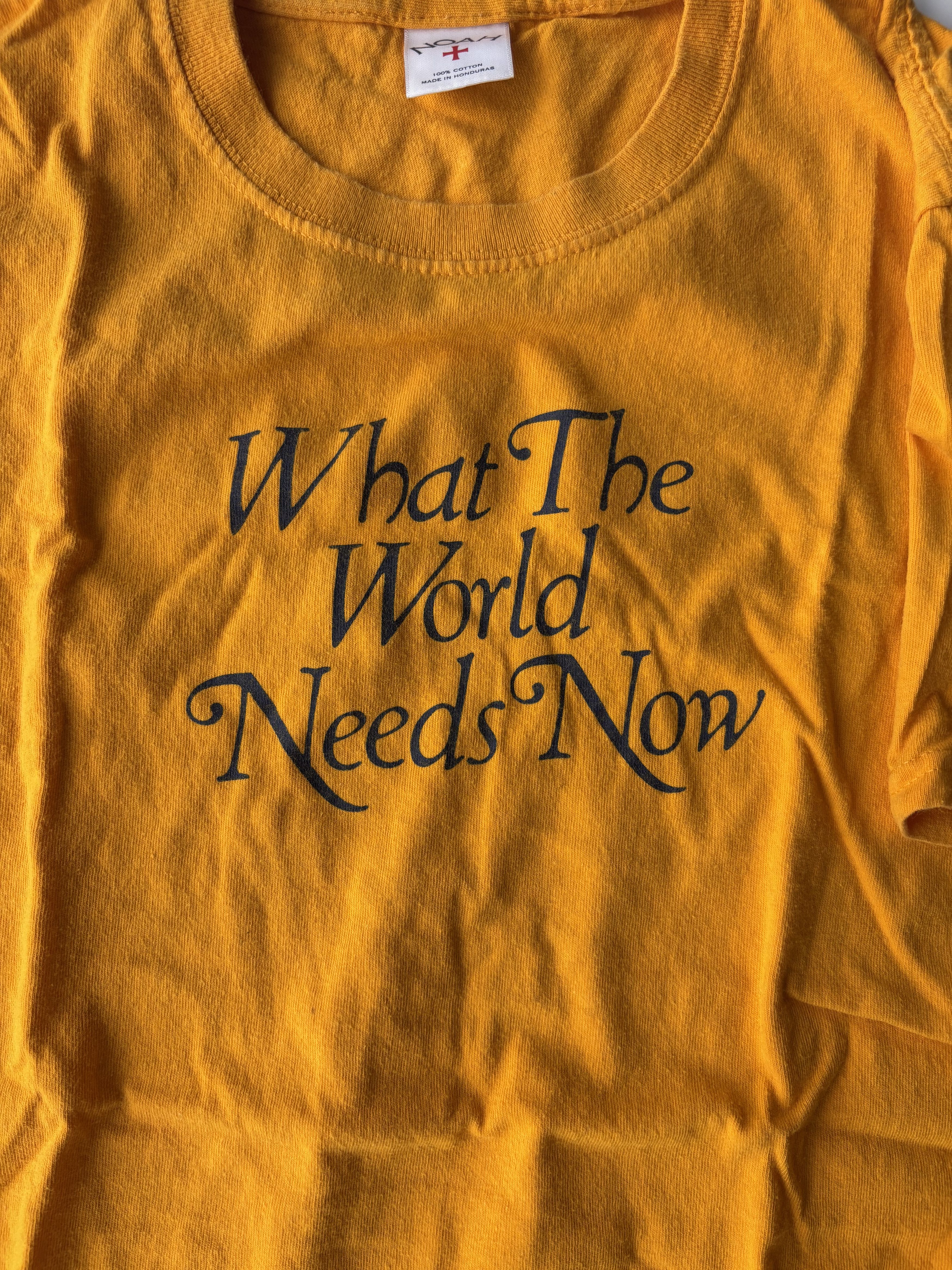 Noah What The World Needs Now Tee Size US M / EU 48-50 / 2 - 2 Thumbnail