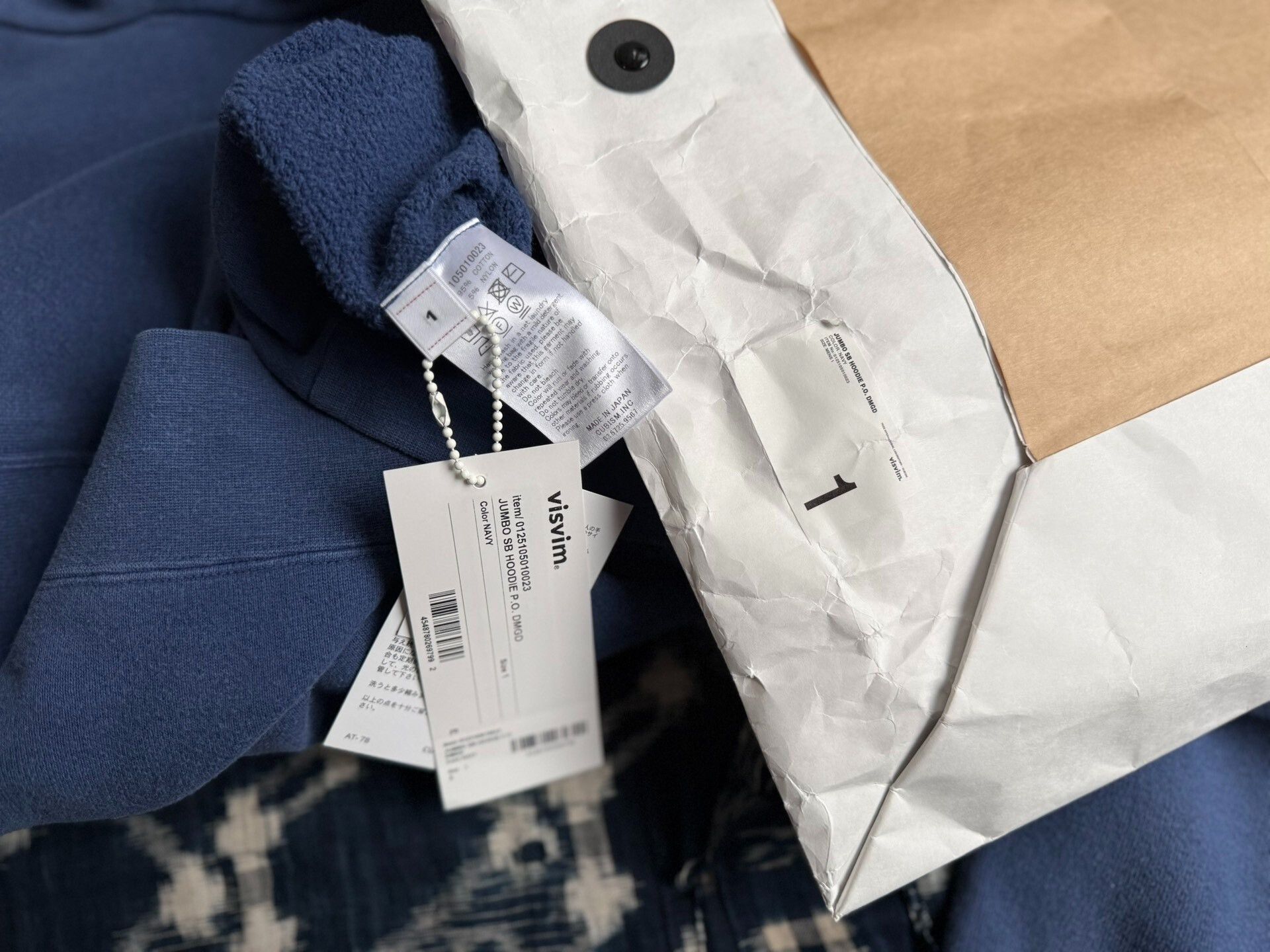 Visvim VISVIM 25SS JUMBO SB HOODIE Size US S / EU 44-46 / 1 - 9 Thumbnail