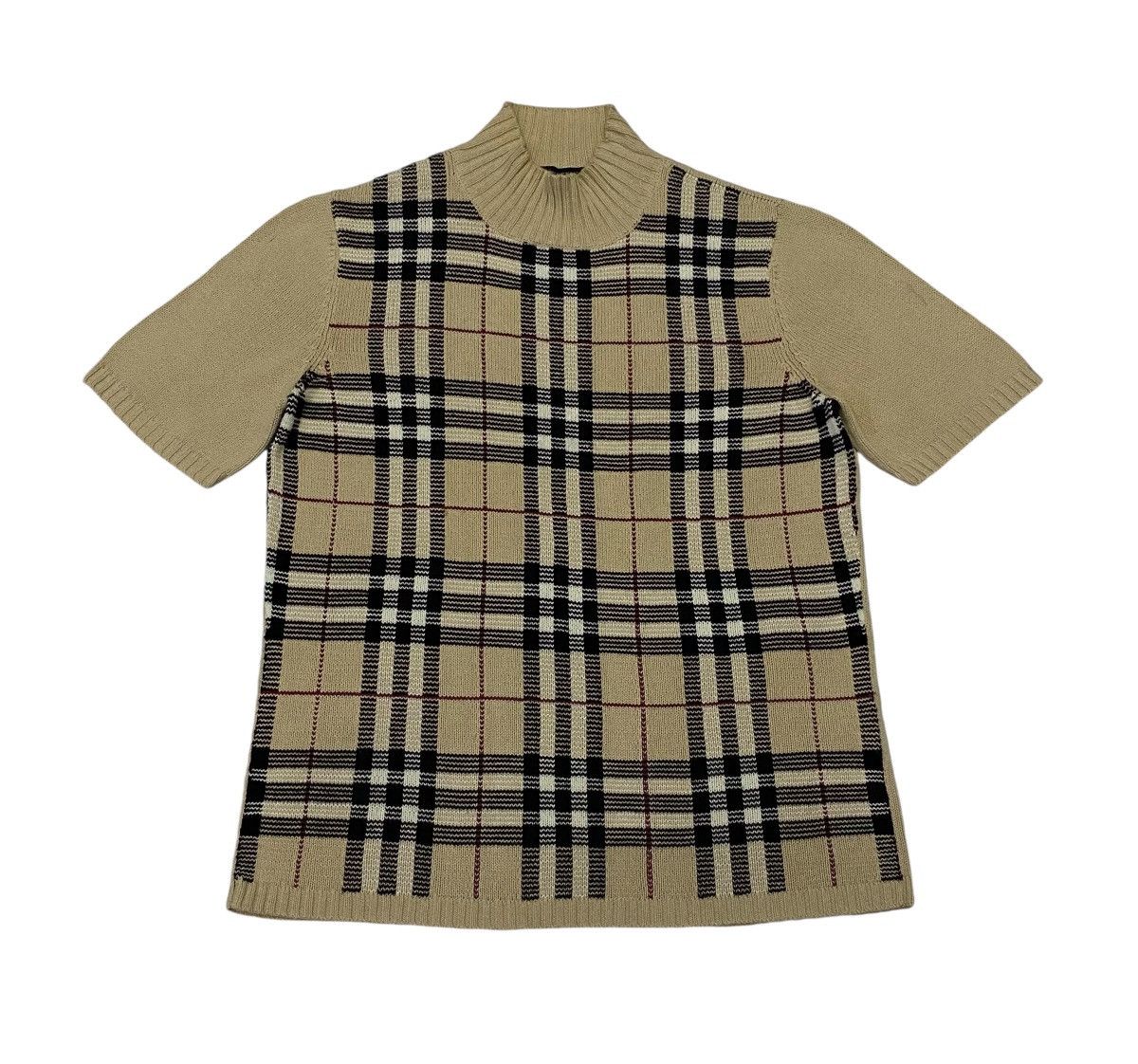 Burberry Burberry London Nove Check Knitwear Sweater Size M / US 6-8 / IT 42-44 - 1 Thumbnail