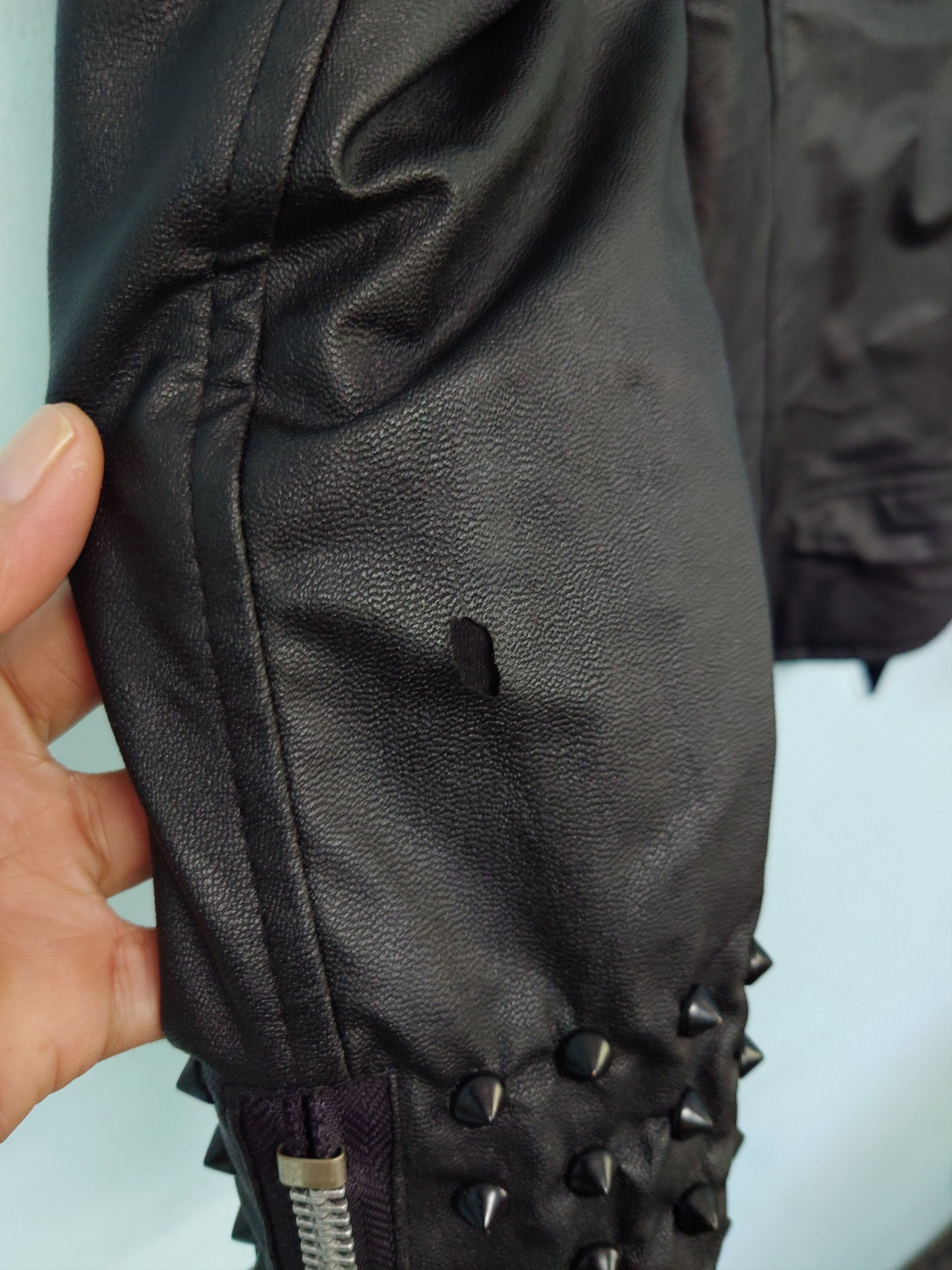 Attachment ATTACHMENT Kazuyuki Kumagai Asymmetrical Rider Jacket Size M / US 6-8 / IT 42-44 - 12 Thumbnail