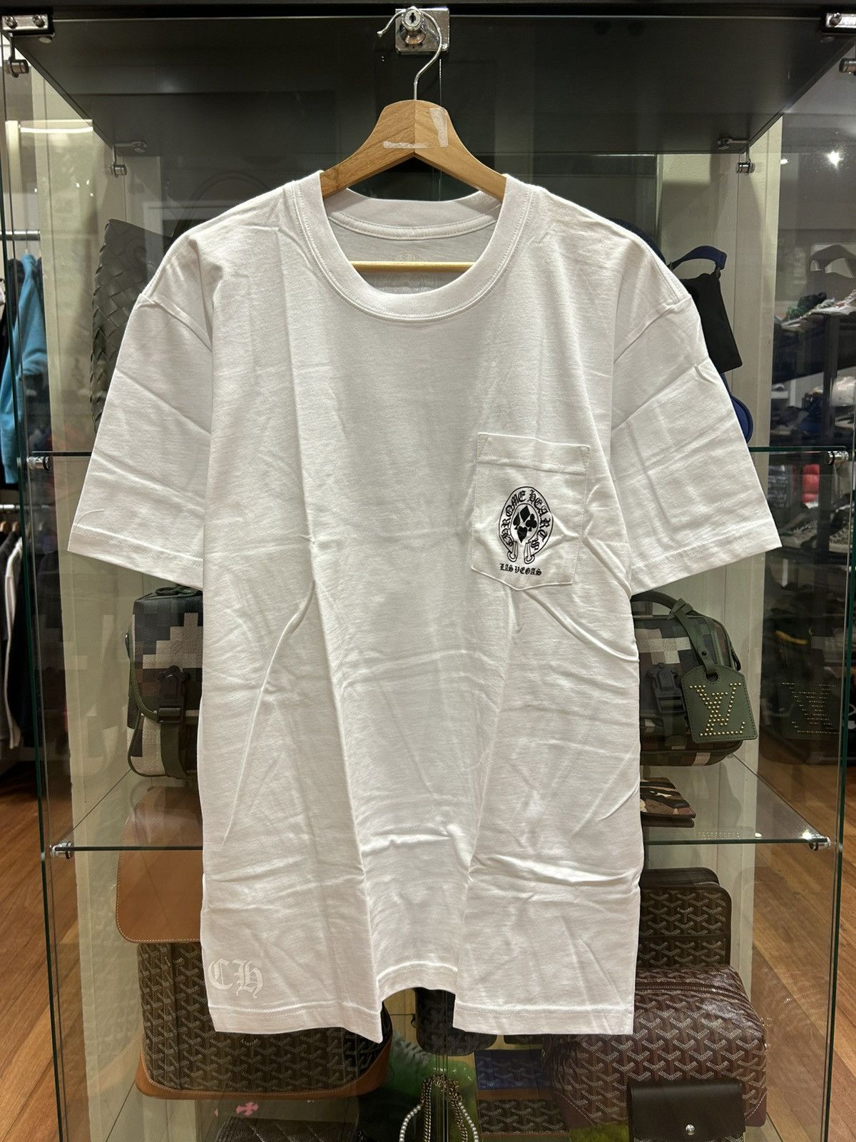 Chrome Hearts Chrome Hearts Las Vegas Horseshoe Tee Size US XL / EU 56 / 4 - 1 Thumbnail
