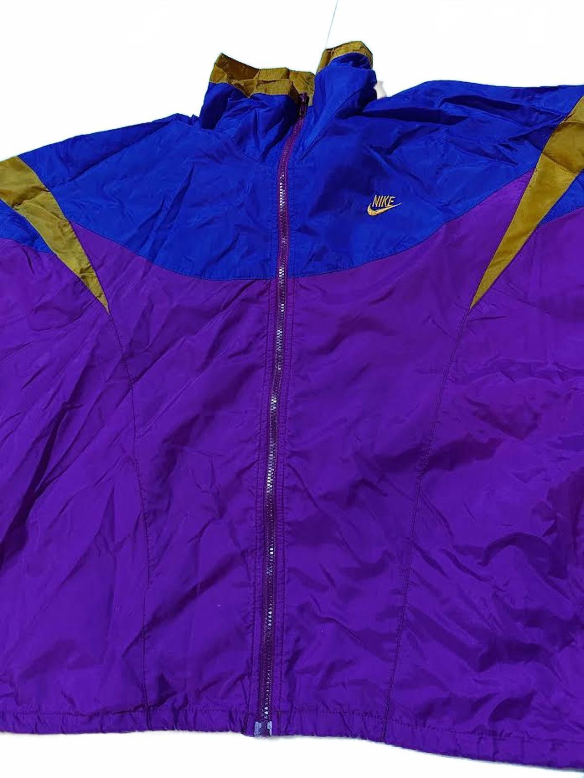 Nike Vintage Nike ACG Windbreaker Purple Blue Jacket Size US L / EU 52-54 / 3 - 1 Thumbnail