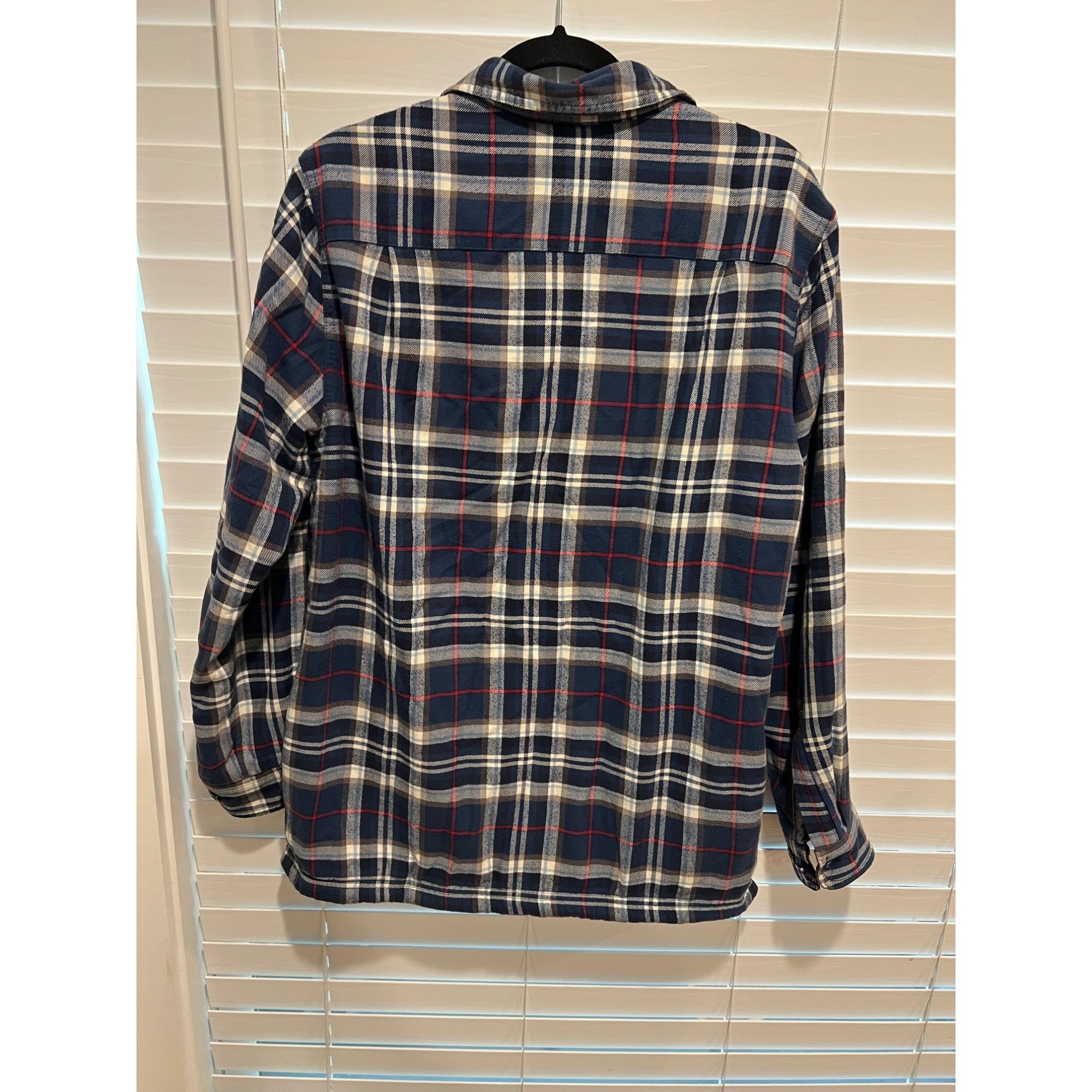 L.L. Bean LL Bean Fleece Lined Flannel Button Up Shirt - Size S Size US S / EU 44-46 / 1 - 4 Thumbnail