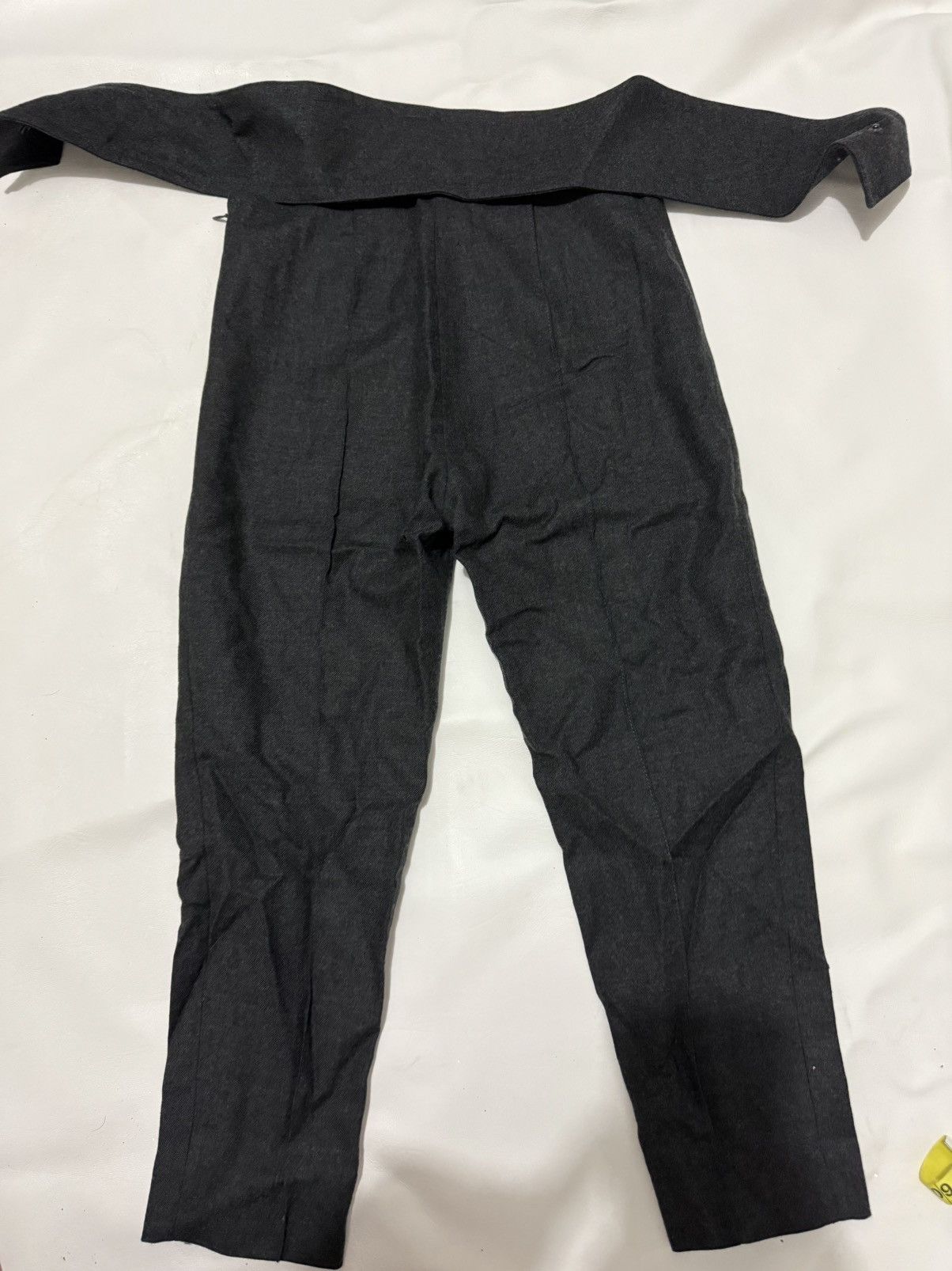 Marni ***FINAL DROP***RARE MARNI PLEATED CROP BELTED WOOL PANT 10 Size 32" / US 10 / IT 46 - 17 Thumbnail
