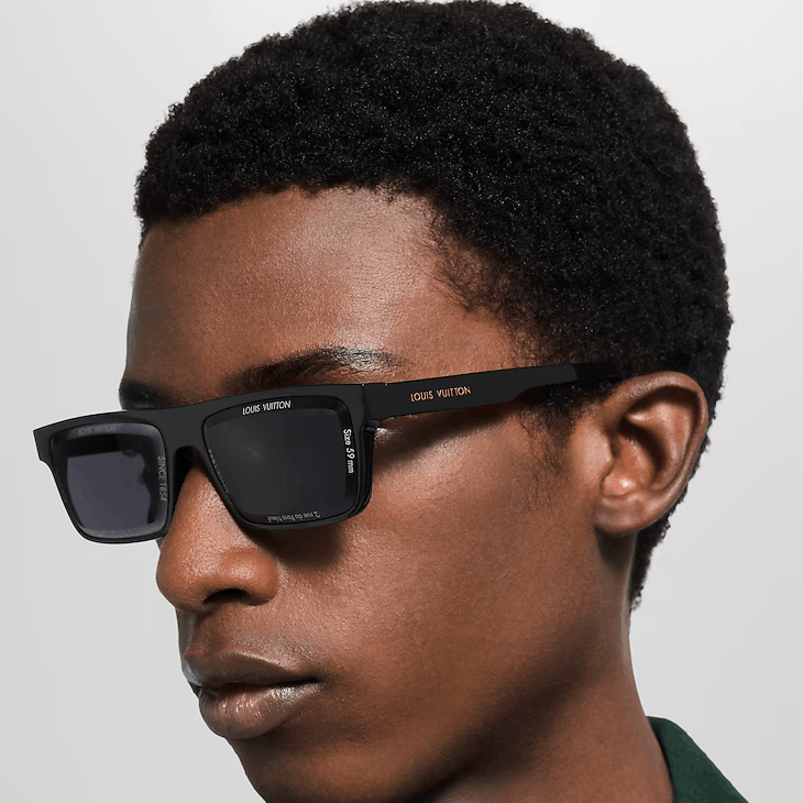 Louis Vuitton LV Super Vision Daily Low Square Sunglasses Size ONE SIZE - 3 Thumbnail