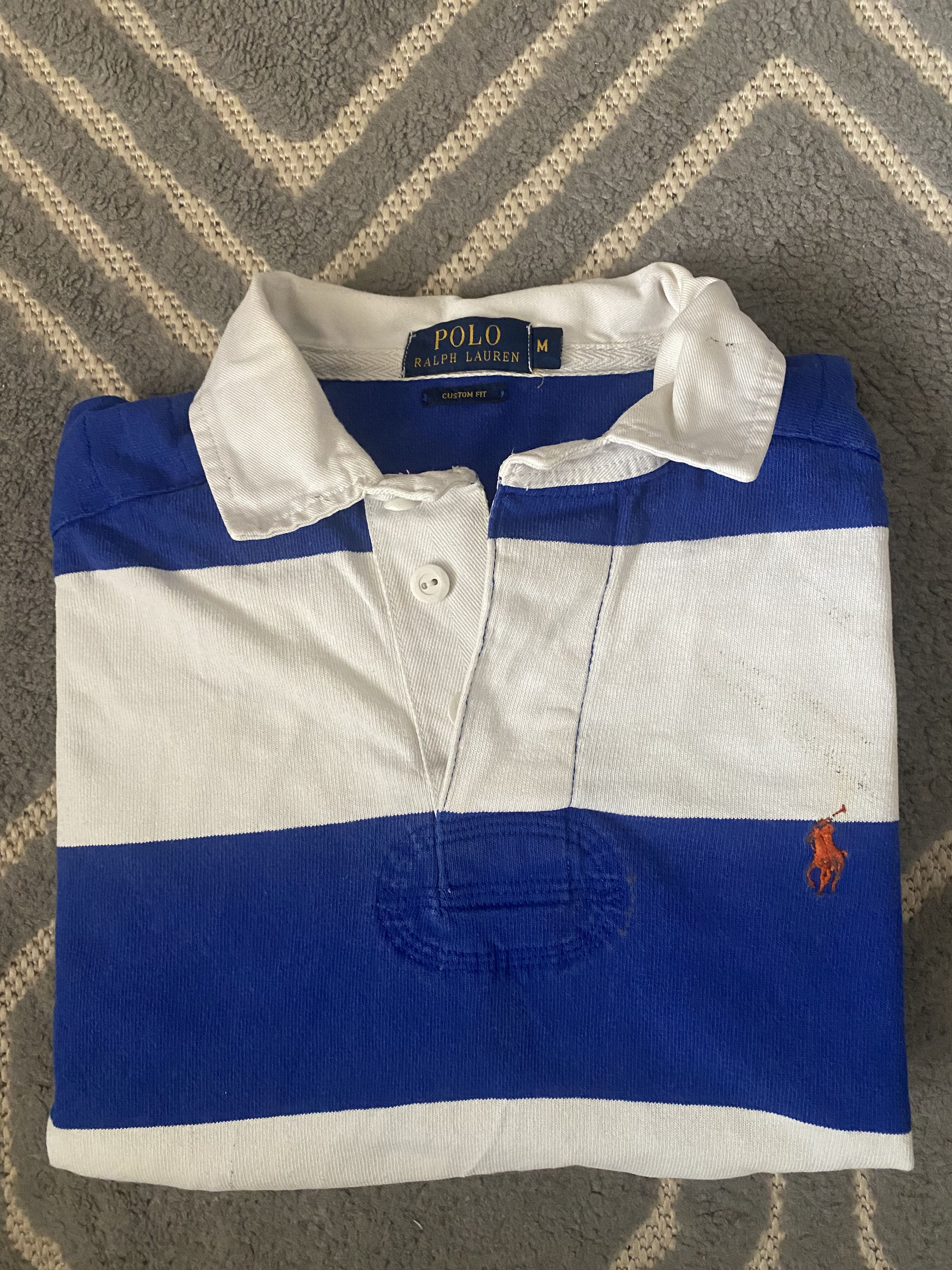 Ralph Lauren Men's Polo Shirt RALPH LAUREN - M - Long Sleeve - UNIQUE Size US M / EU 48-50 / 2 - 4 Thumbnail