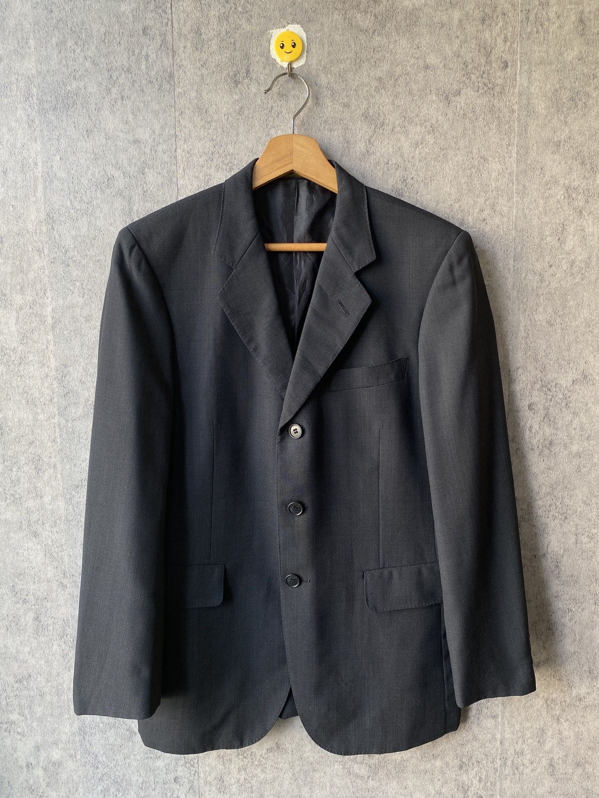 Yohji Yamamoto A.A.R Yohji Yamamoto Black Blazer Size US M / EU 48-50 / 2 - 2 Thumbnail