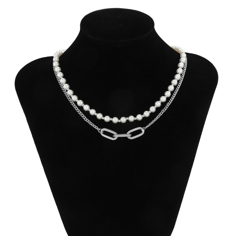 Handmade × Jewelry Handmade Multilayer Choker Necklace Size ONE SIZE - 2 Thumbnail
