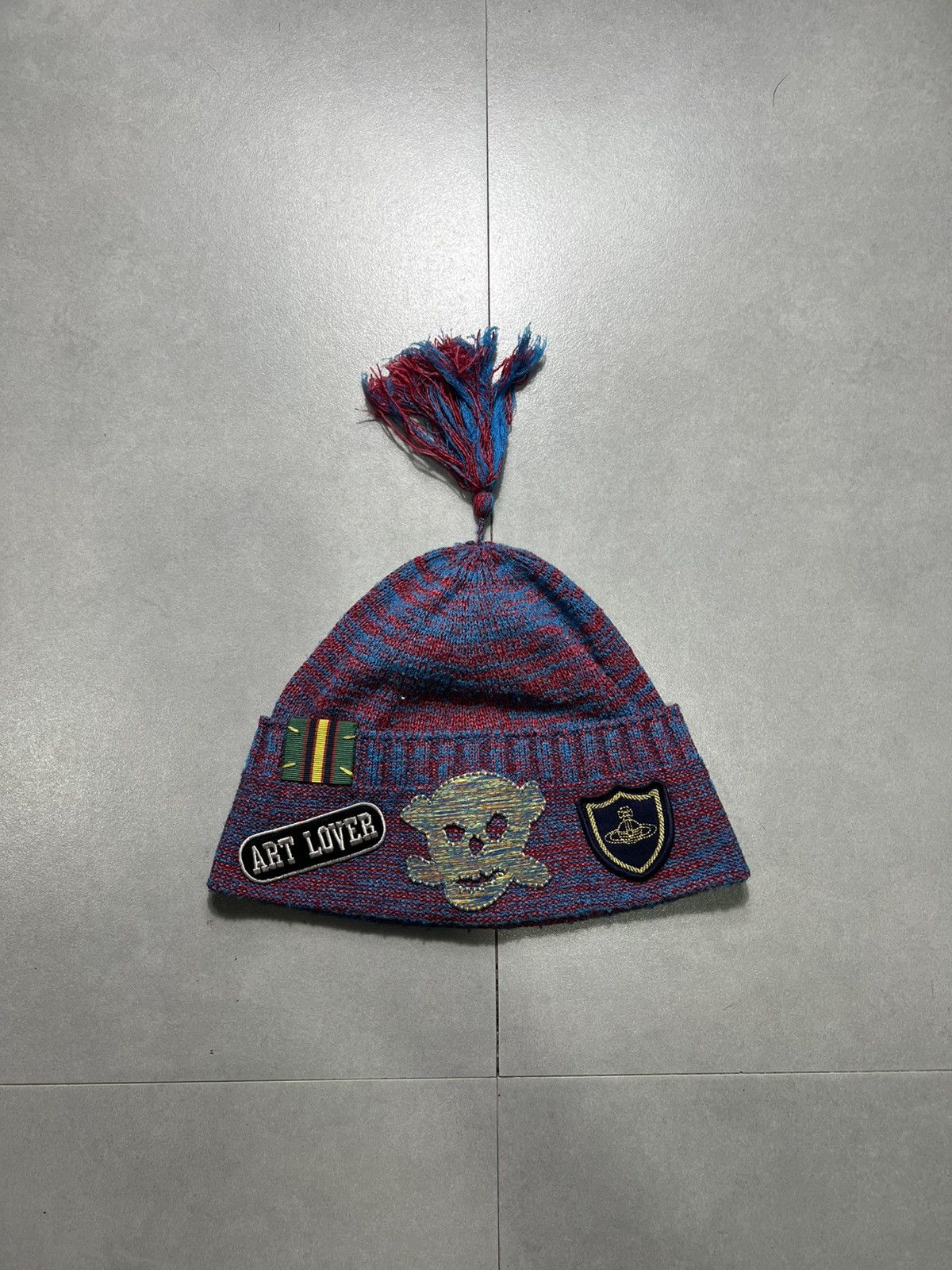 Vivienne Westwood Vivienne Westwood - Art Lover Knitted Beanie Size ONE SIZE - 1 Thumbnail