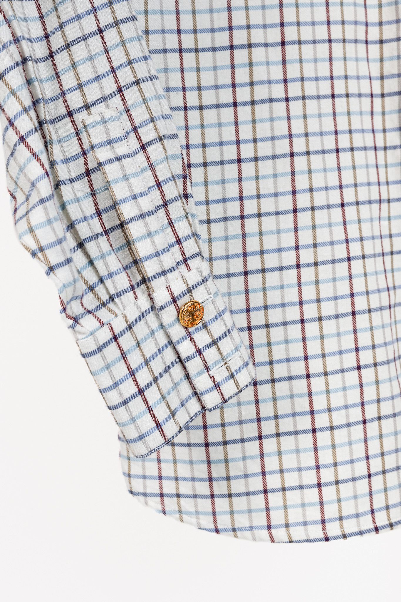 Chanel Chanel Boutique Vintage White Plaid Buttoned Flannel Size L / US 10 / IT 46 - 6 Thumbnail