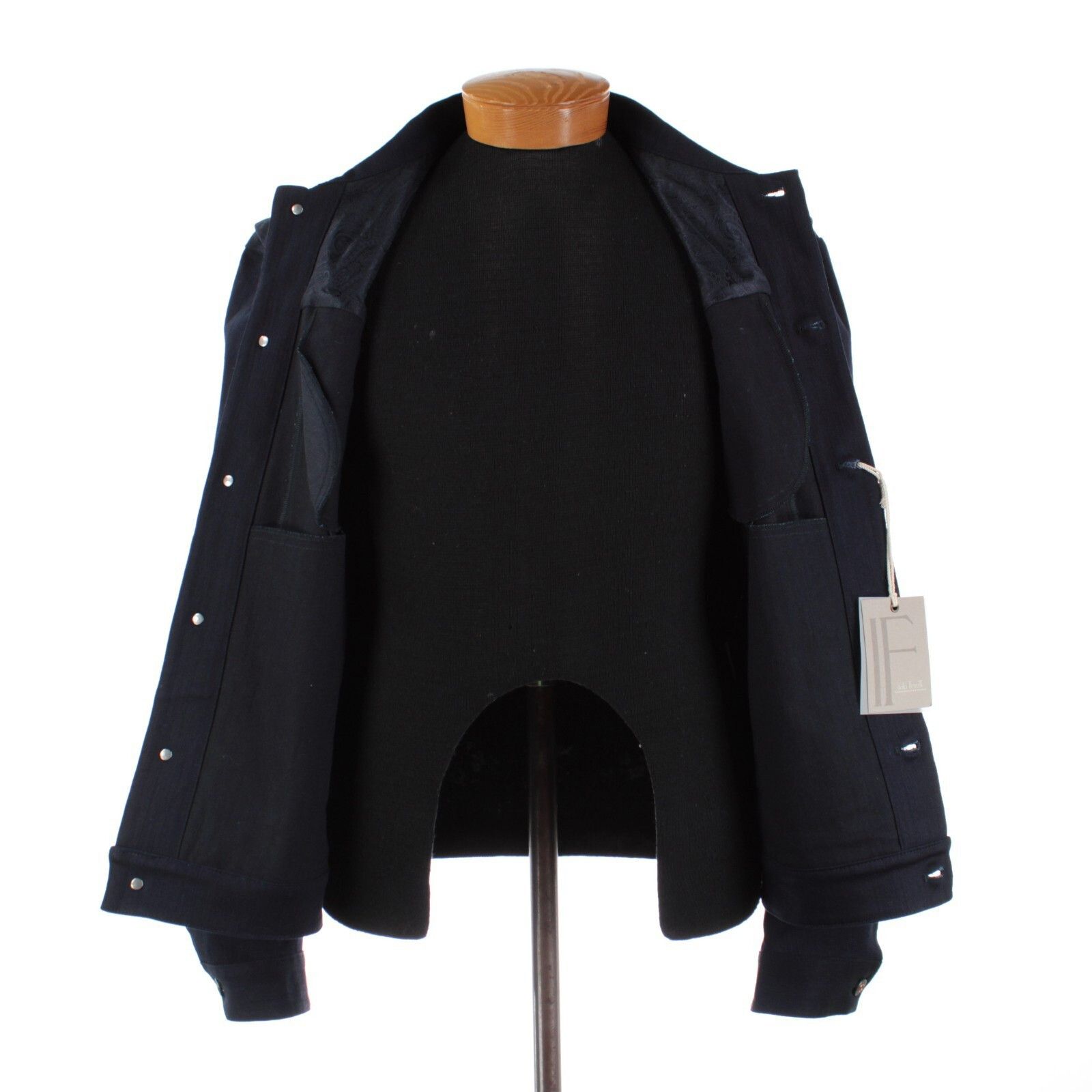 Other Italo Ferretti Jacket Size L US In Blue Cotton Blend Size US L / EU 52-54 / 3 - 9 Thumbnail