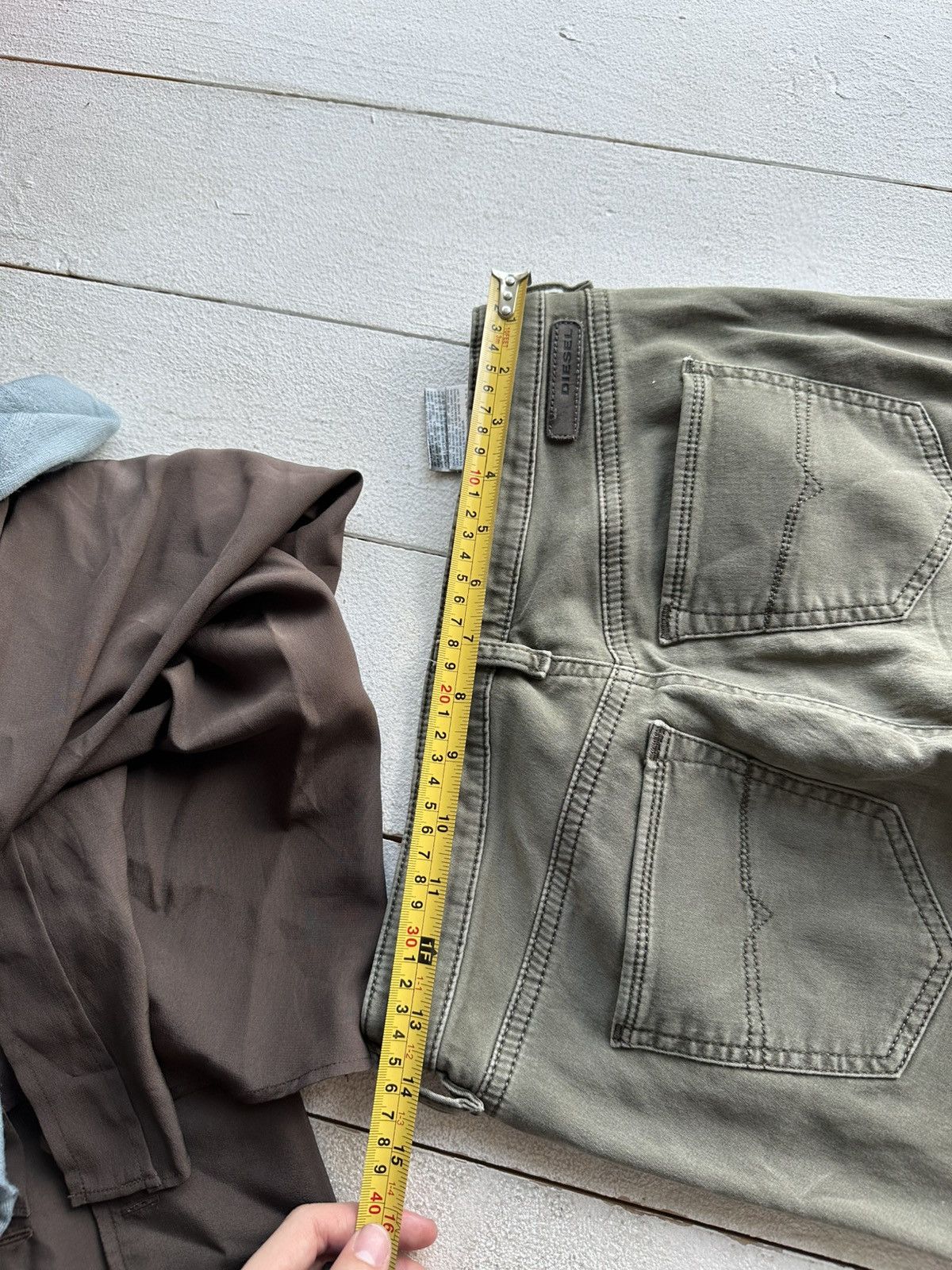 Diesel 🚨VNTG DIESEL IFSIXWASNINE AVANT GARDE denim 2TK Japanese Size 28" / US 6 / IT 42 - 12 Thumbnail