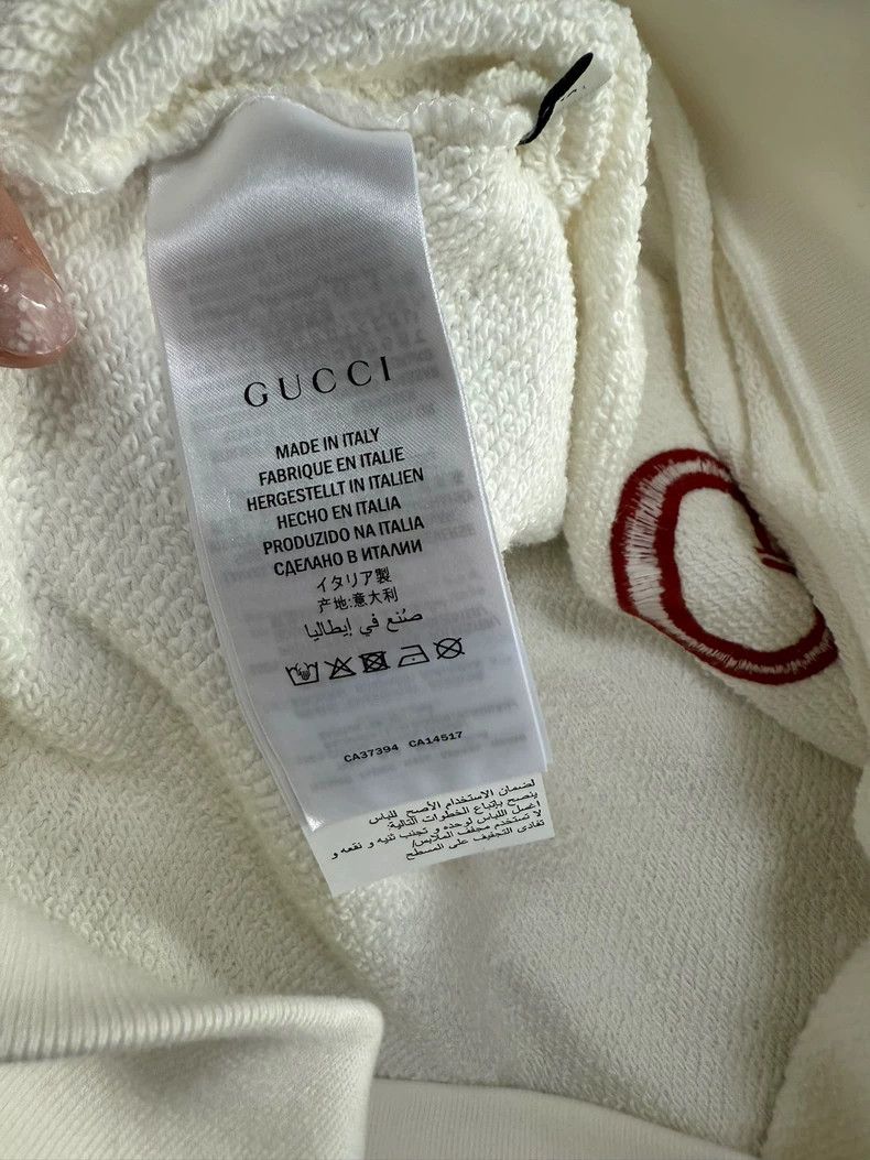 Gucci Gucci White sweatshirt 2502-Nextarrow Size US S / EU 44-46 / 1 - 5 Thumbnail
