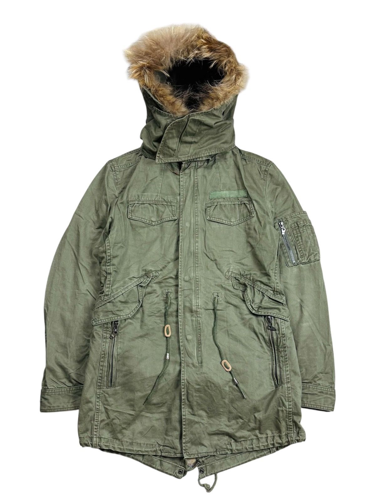 JACKROSE 2000s Luv Maison Jackrose - Fur Hoodie Apocalypse Jacket Size US M / EU 48-50 / 2 - 3 Thumbnail