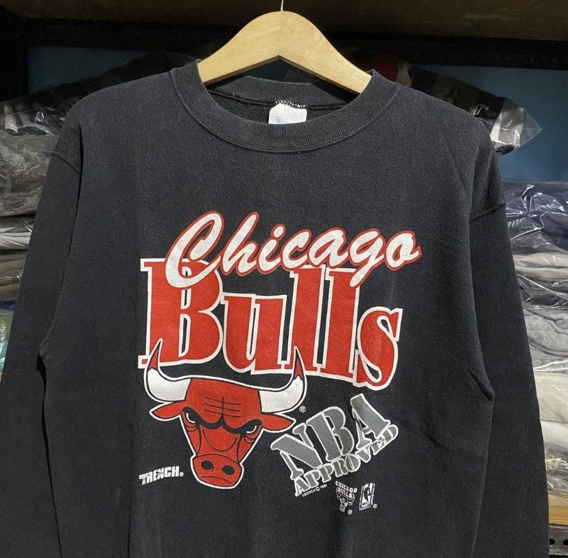 NBA Sweatshirt Nba Chicago Bulls Trench 1991 Size US M / EU 48-50 / 2 - 3 Thumbnail
