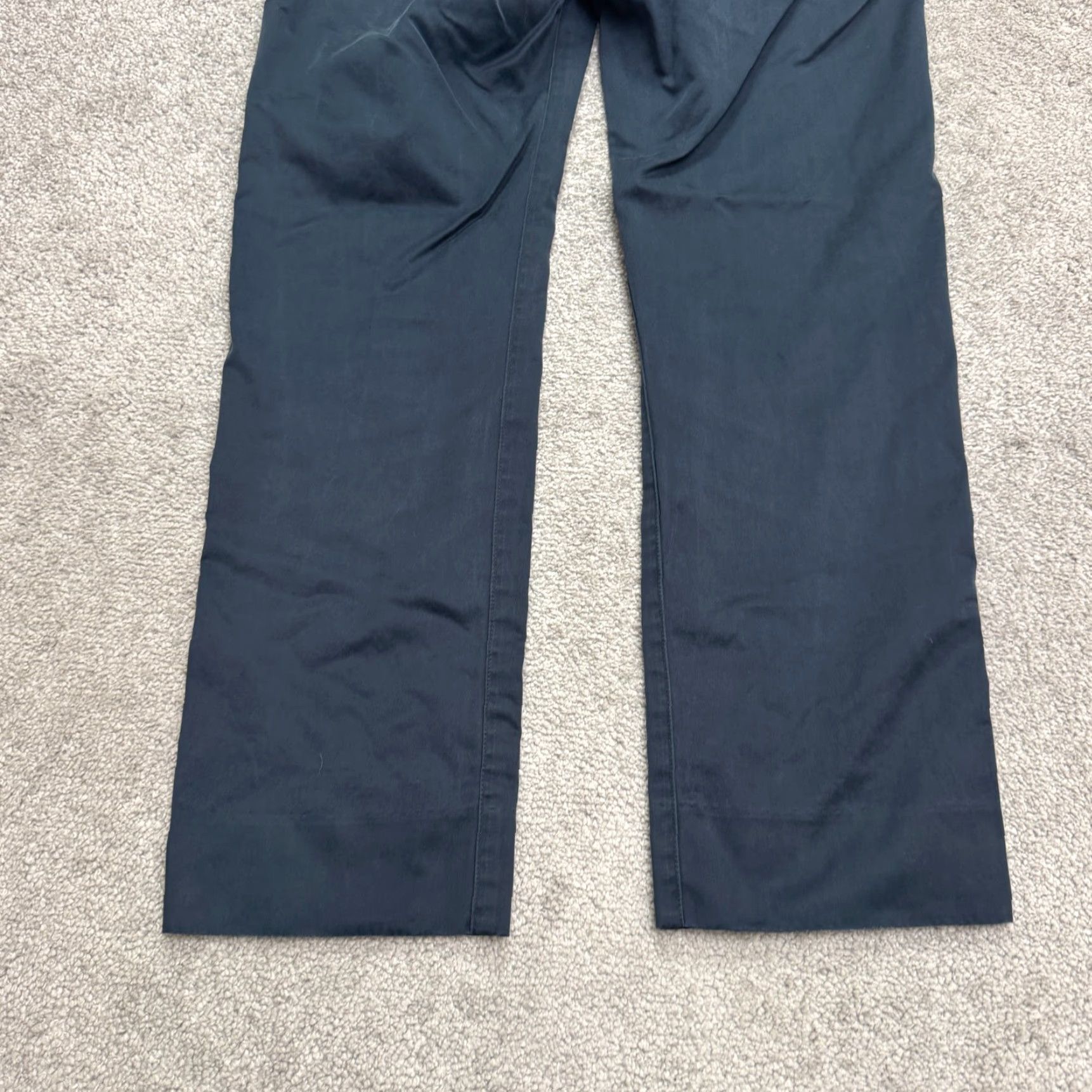 Bonobos Bonobos Monday Slim Straight Chino Pants Mens 30x27 Casual Khakis Blue 100% Cotton Size US 29 - 5 Thumbnail