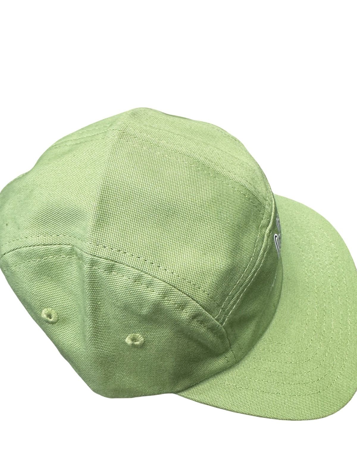 Maison Kitsune Maison Kitsuné Cafe Paris 5-Panel Baseball Cap Matcha BNWT Size ONE SIZE - 5 Thumbnail