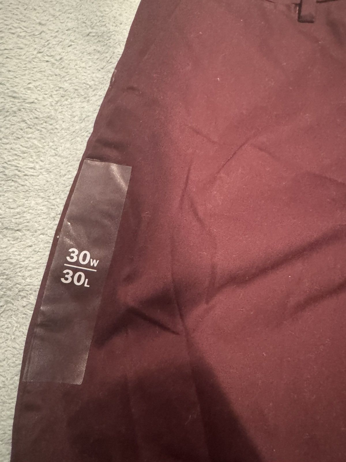 Express Maroon Express Slim Dress Pants Size US 30 / EU 46 - 3 Thumbnail