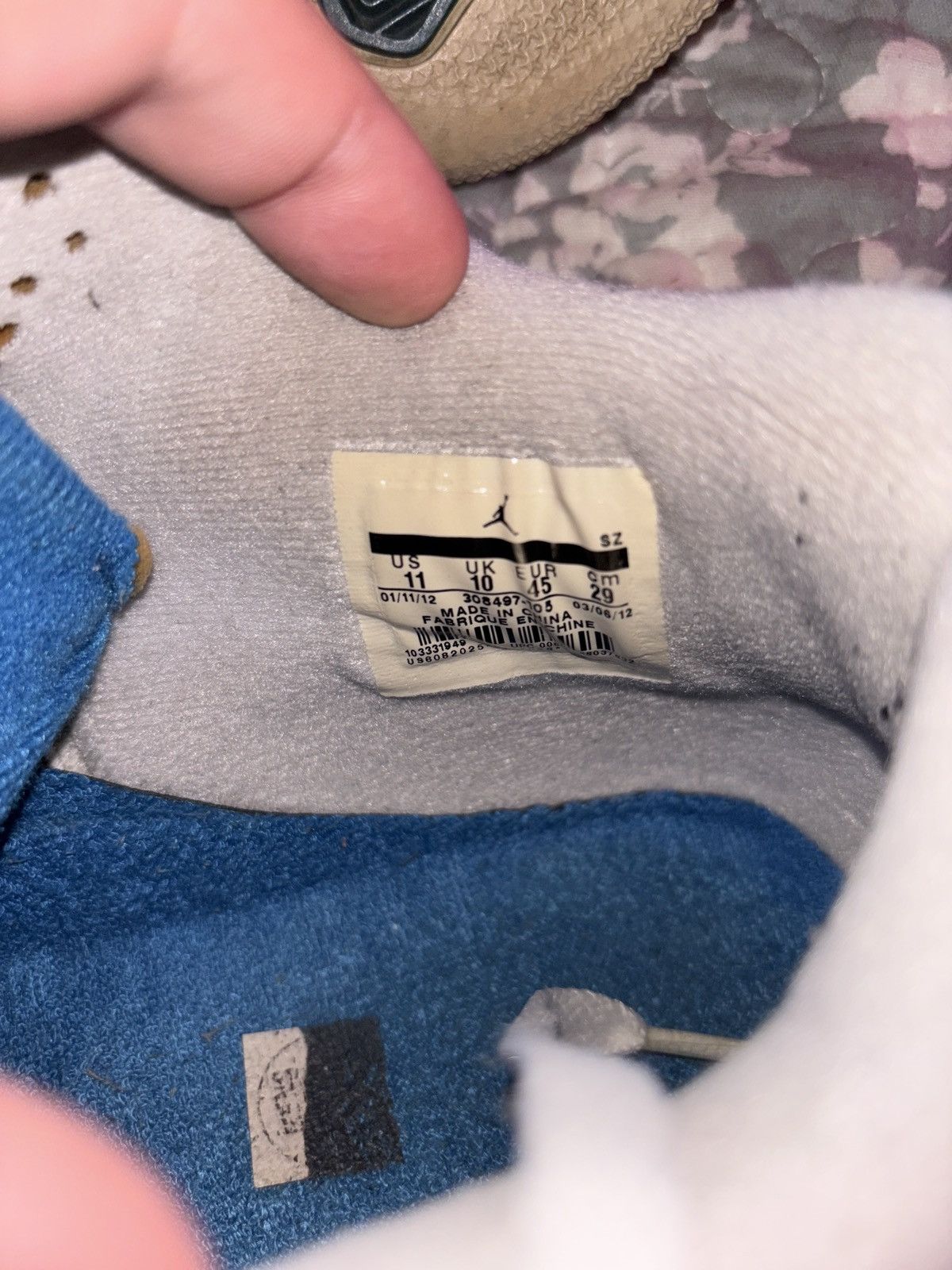 Jordan Brand Jordan 4 military blue Size US 11 / EU 44 - 6 Thumbnail