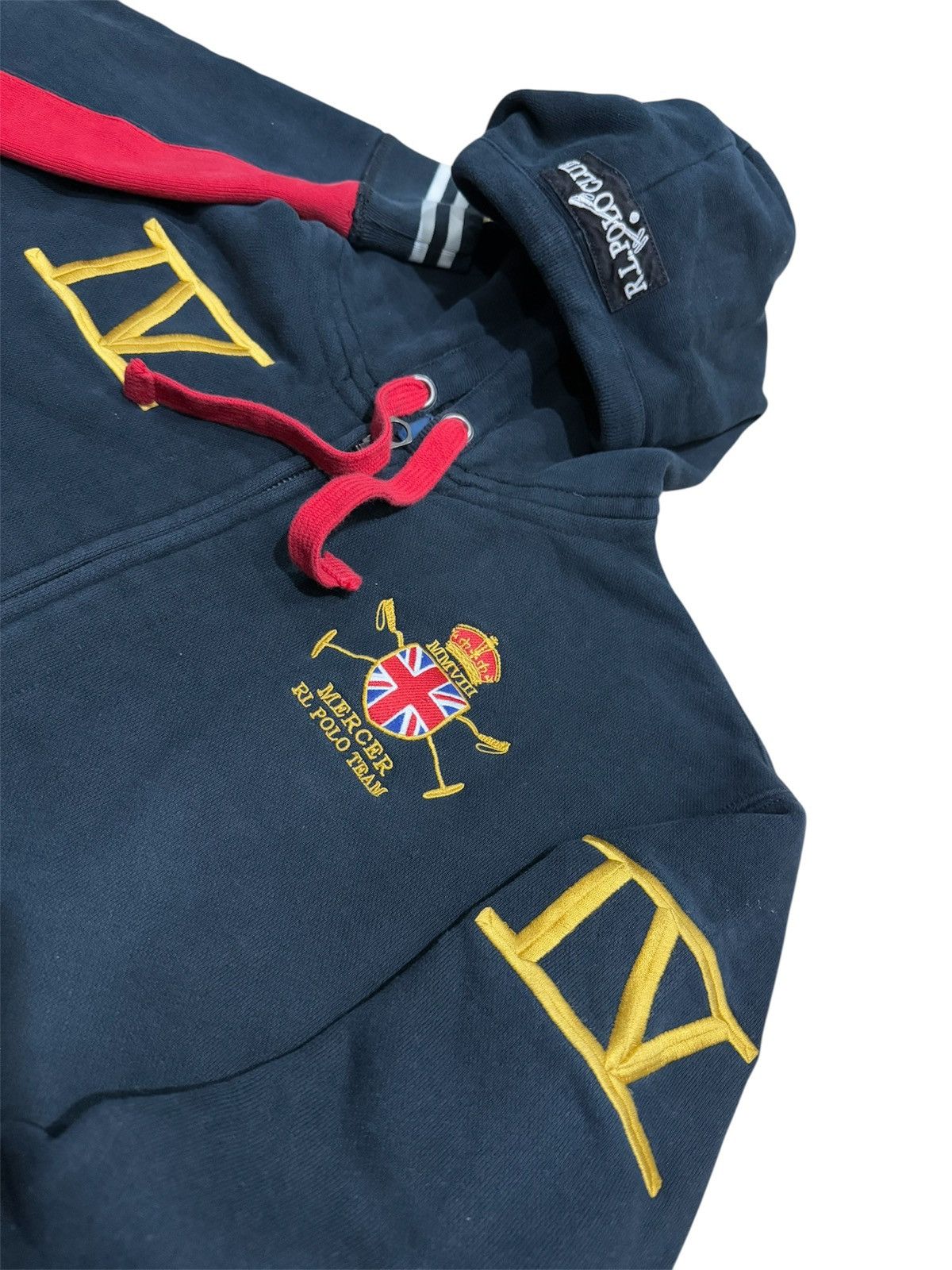 Polo Ralph Lauren VINTAGE MERCER POLO RALPH LAUREN ZIPPER HOODIE Size US XL / EU 56 / 4 - 6 Thumbnail