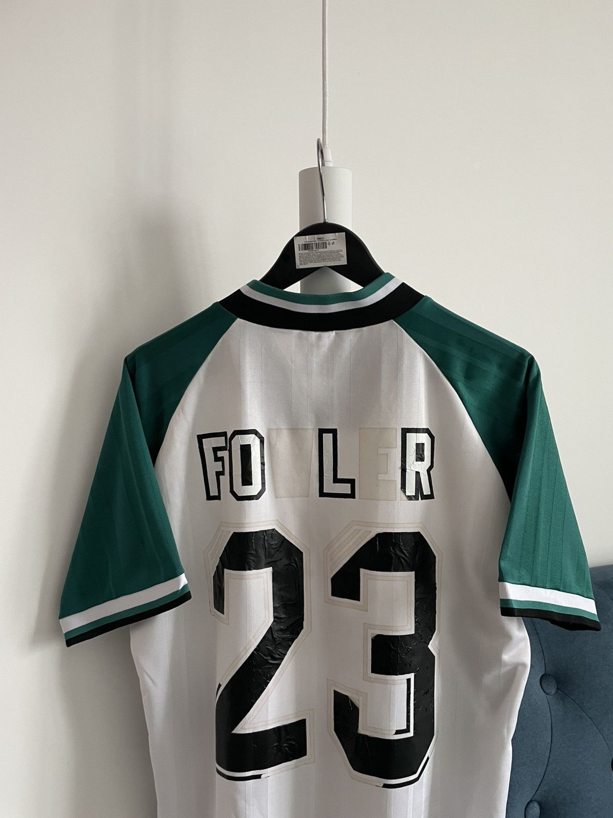 Adidas Vintage Adidas Liverpool 1993/1995 Away Jersey #23 Fowler Size US M / EU 48-50 / 2 - 4 Thumbnail