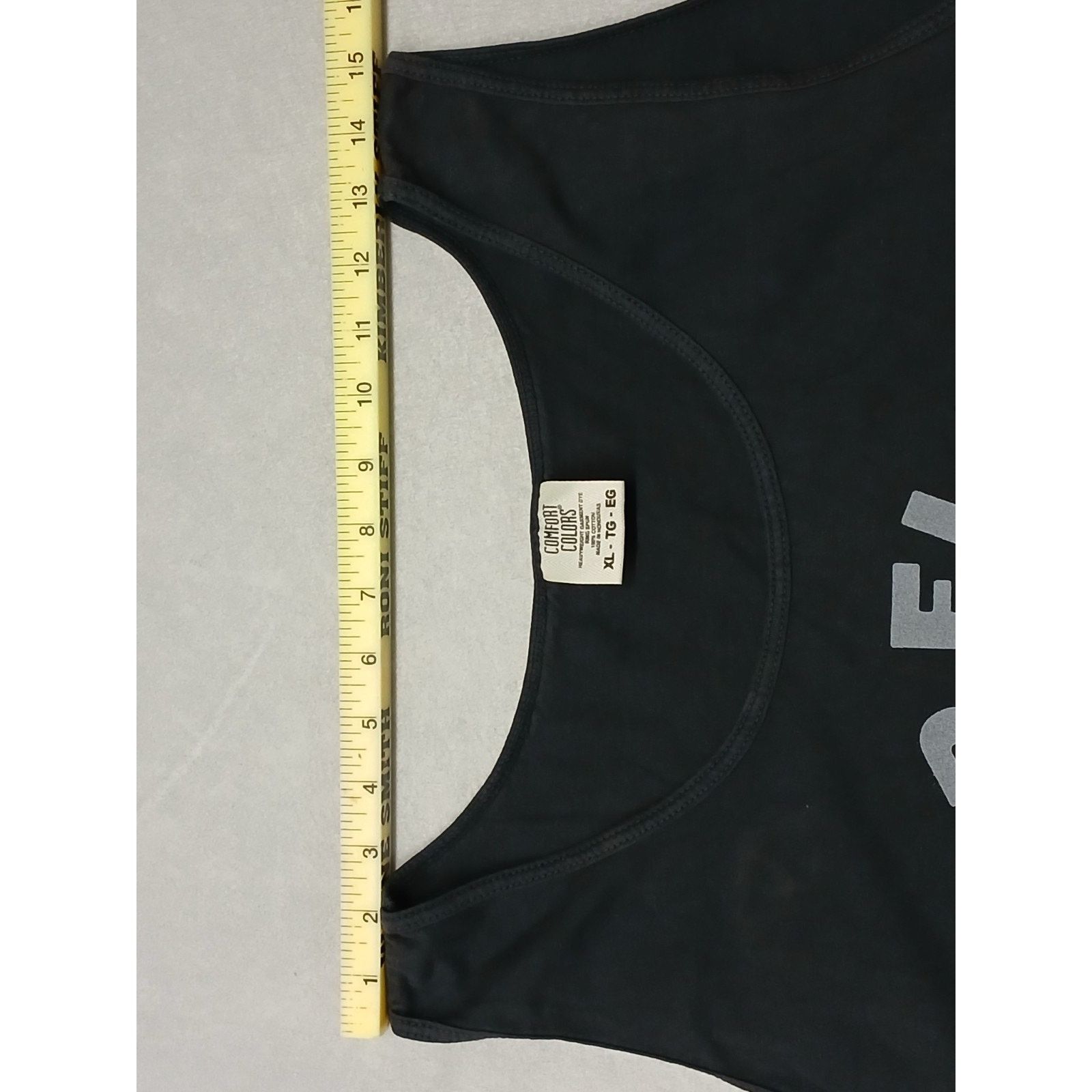 Comfort Colors Comfort Colors XL Black Mens Cotton Comfort Tank Top Shirt Size US XL / EU 56 / 4 - 5 Thumbnail