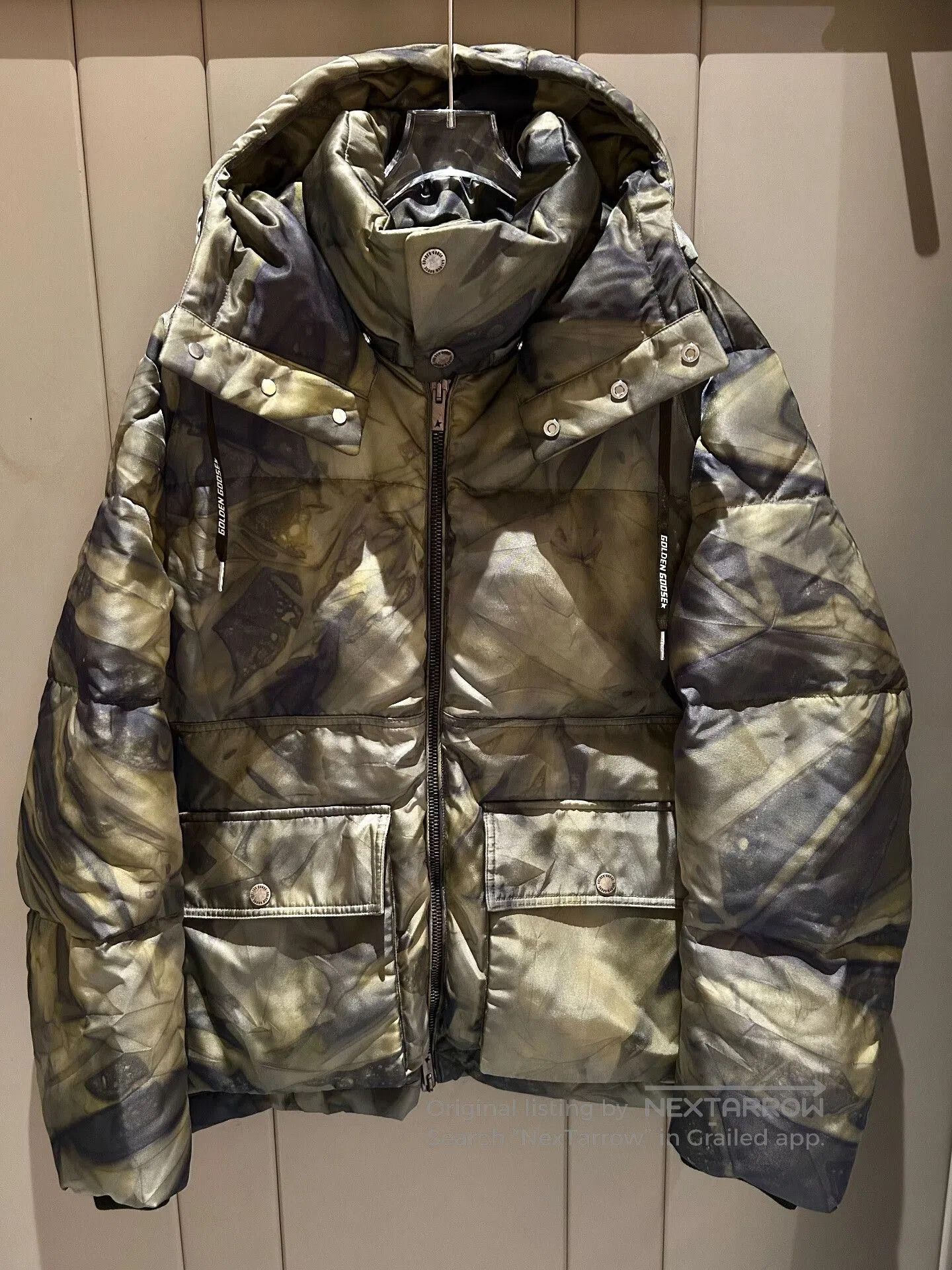Golden Goose Golden Goose Camo Down Jacket. Size US M / EU 48-50 / 2 - 1 Thumbnail