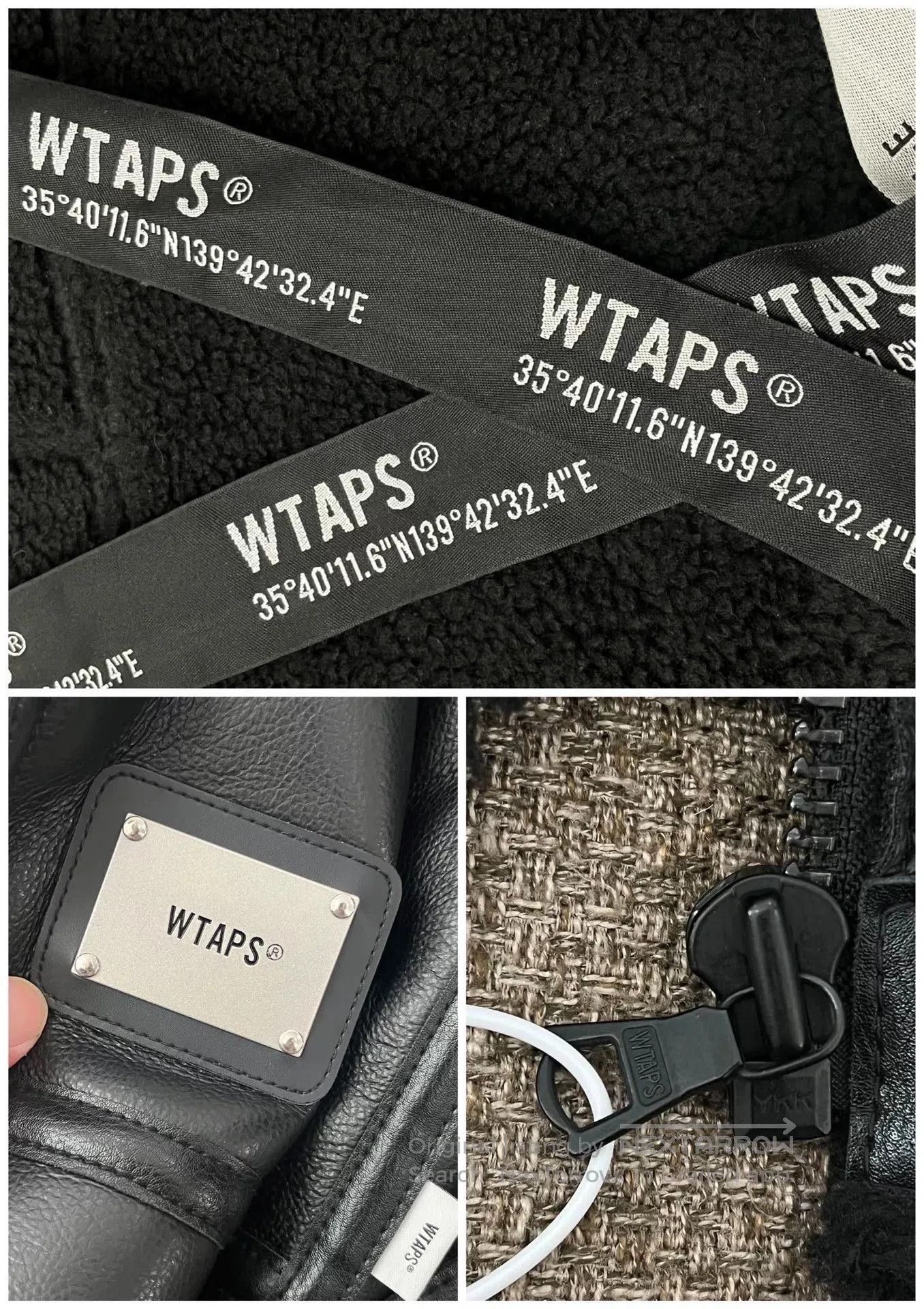 Wtaps WTAPS Black Leather Bomber Jacket. Size US S / EU 44-46 / 1 - 6 Thumbnail