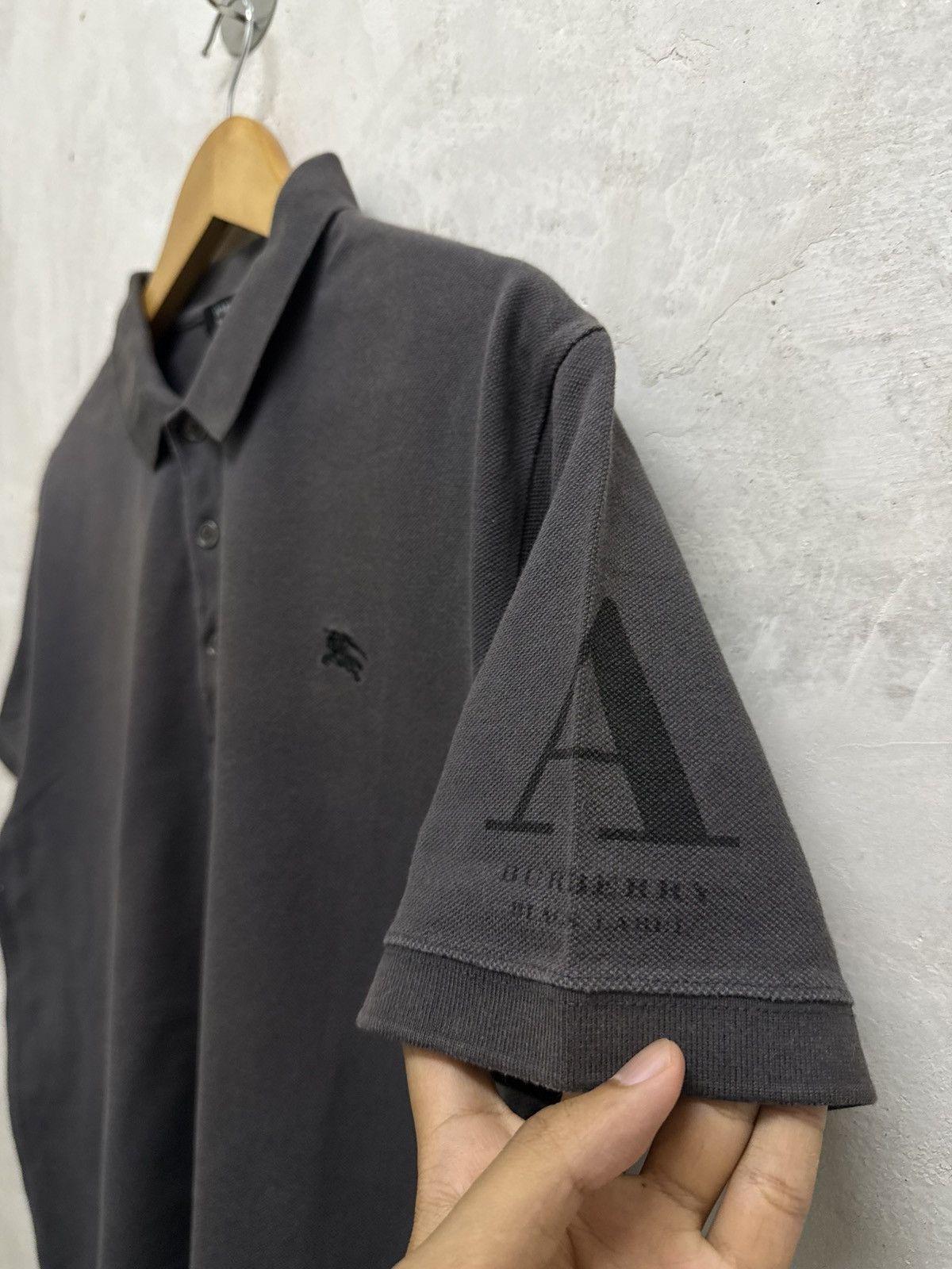 Burberry Sun Faded Burberry Black Label Polo Shirt Size US M / EU 48-50 / 2 - 4 Thumbnail