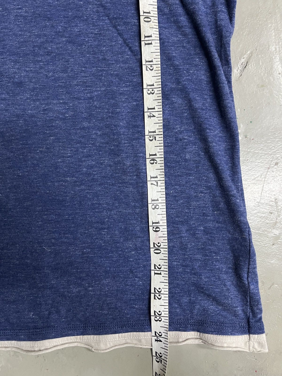 Visvim Takeo Kikuchi RRL Greg Lauren Inspired Indigo Slub Henley Size US M / EU 48-50 / 2 - 7 Thumbnail