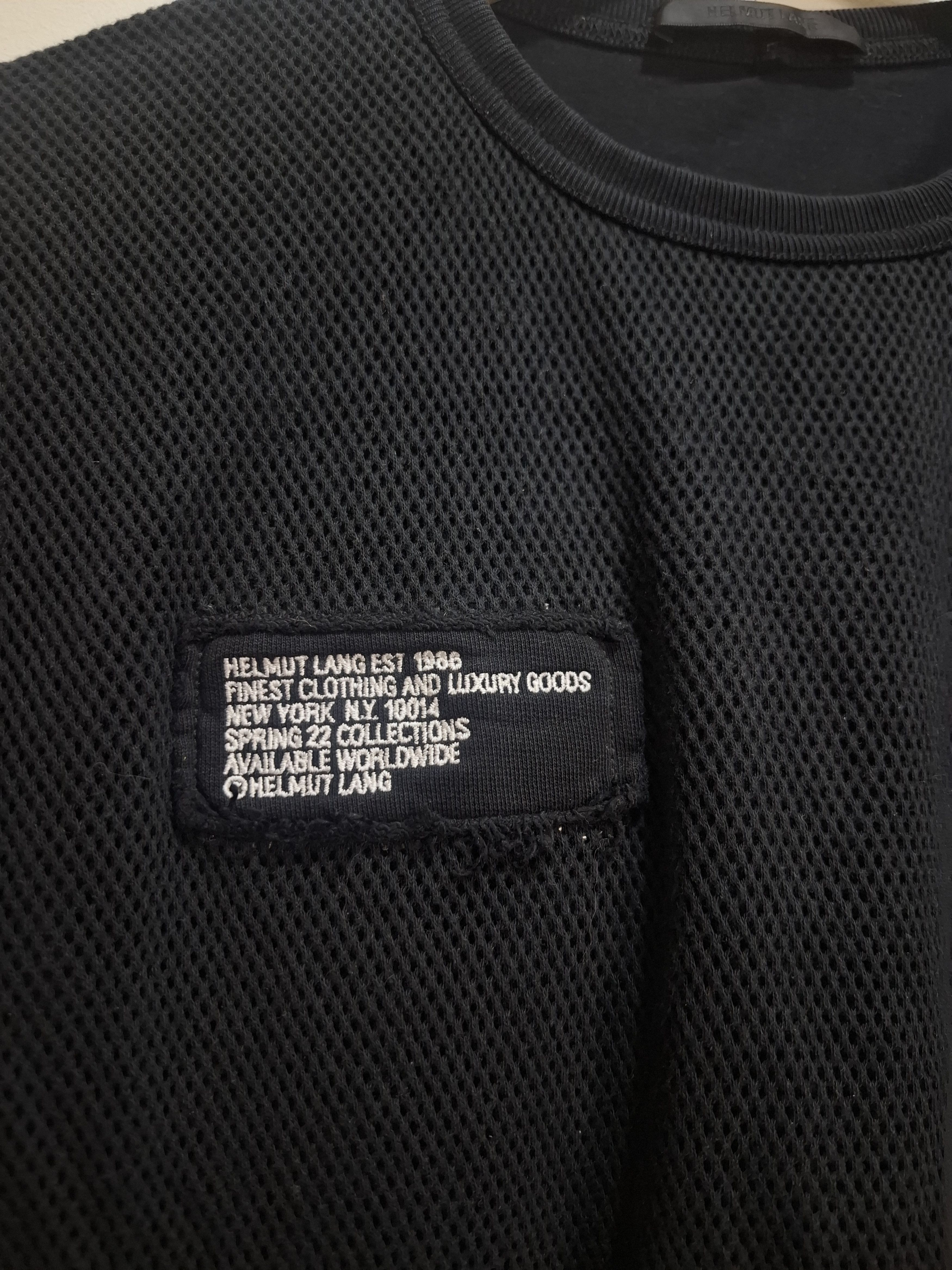 Helmut Lang Helmut lang mesh tee Size US S / EU 44-46 / 1 - 2 Thumbnail